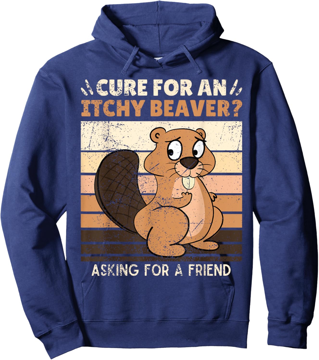 Funny Raunchy Embarrassing Dirty Adult Humor Women Graphic Hoodie - Hoodie | Navy