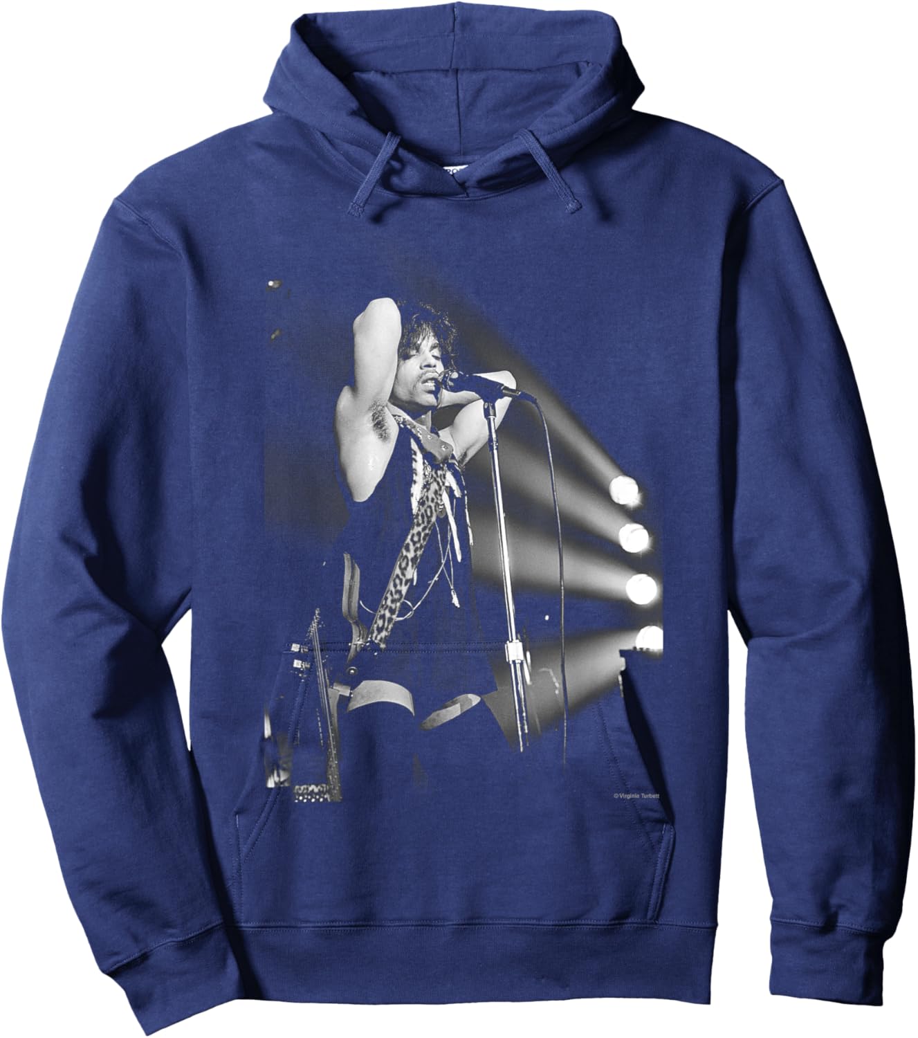 Prince Live Amsterdam Paradiso Club By Virgina Turbett Hoodie - Hoodie | Navy