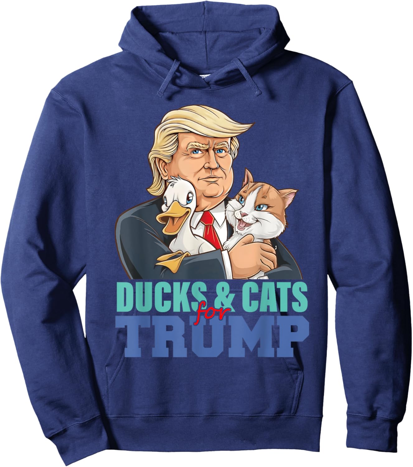 Prevent Animal Cruelty And Tortured Vote Trump Save Pets Hoodie - Hoodie | Navy