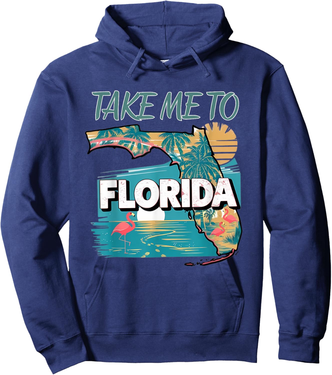Take Me To Florida Hoodie - Hoodie | Navy