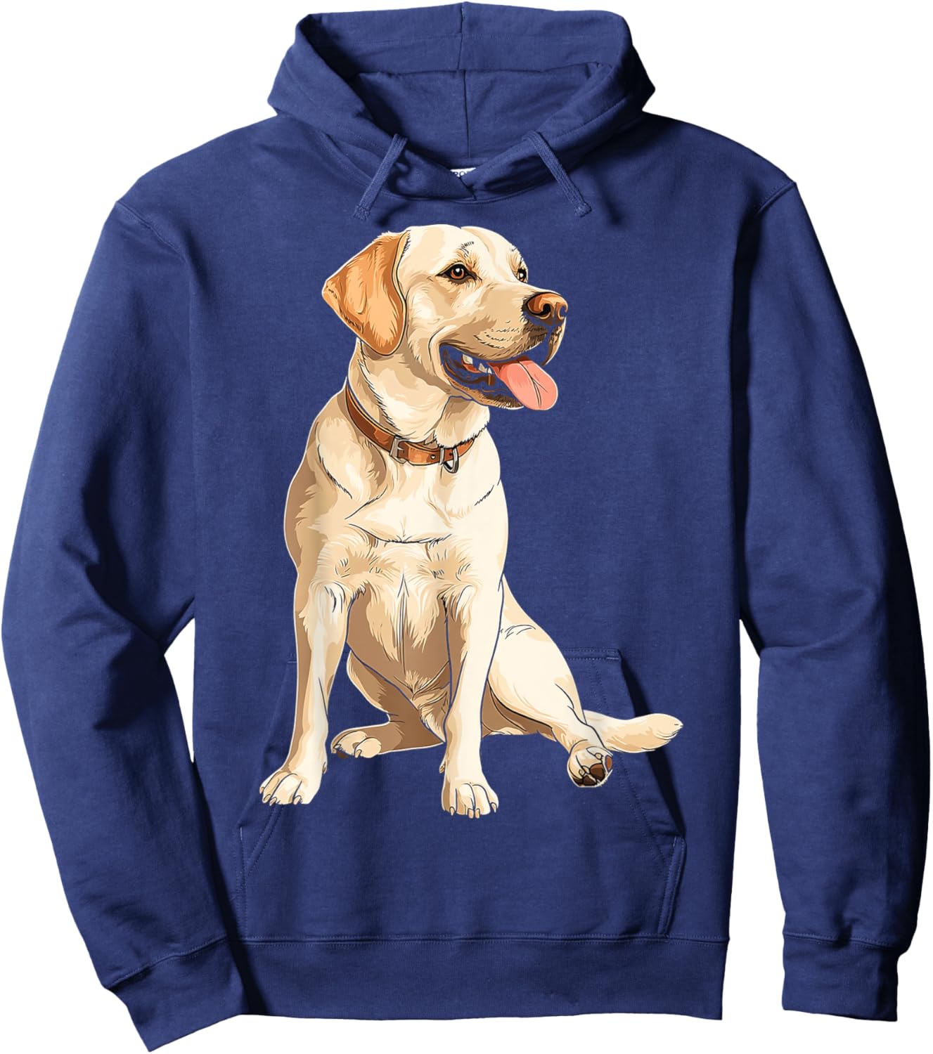 Labrador Retriever Dog Motif Pet Labrador Retriever Men Women Kids Hoodie - Hoodie | Navy