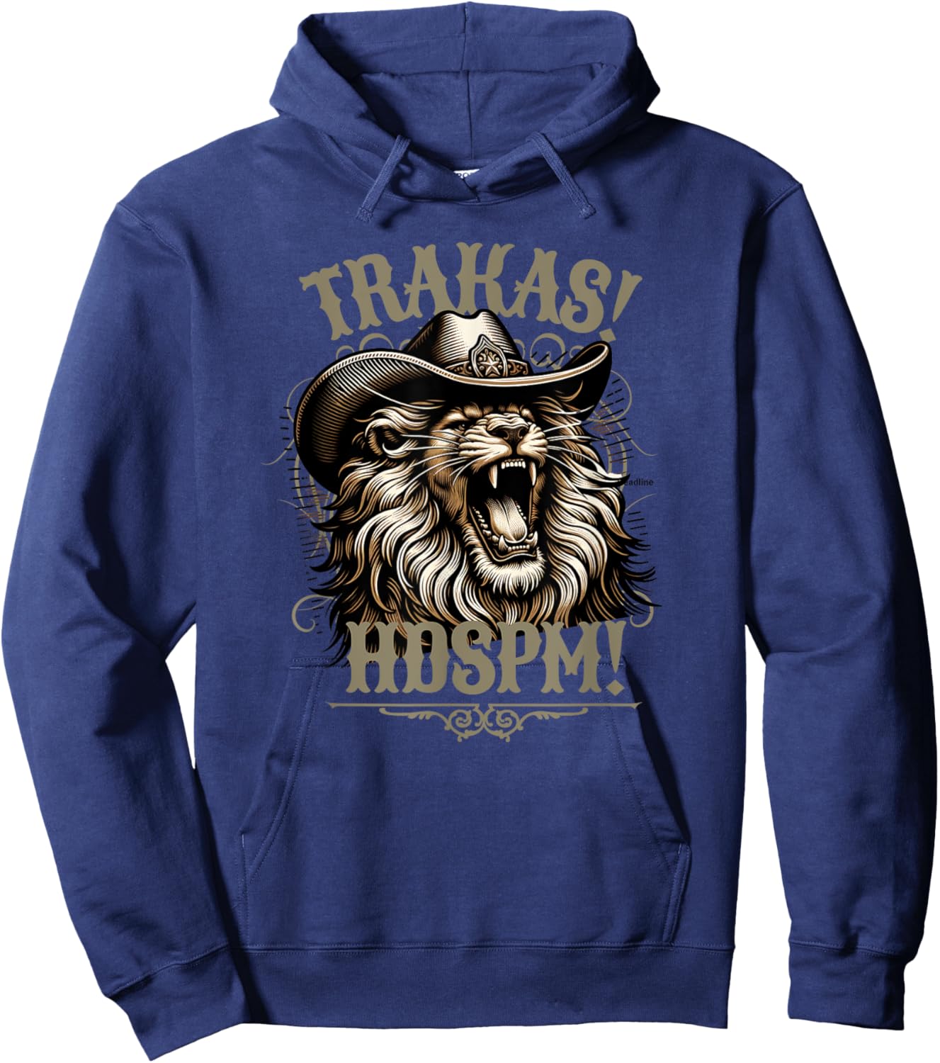 Trakas Hdspm Leon Belico con sombrero Hoodie - Hoodie | Navy