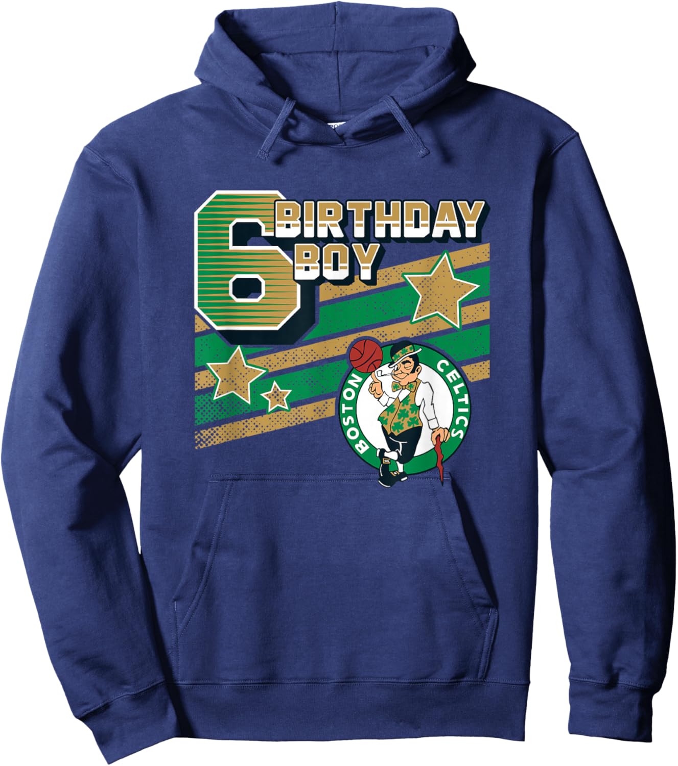 NBA Boston Celtics 6th Birthday Boy Hoodie - Hoodie | Navy