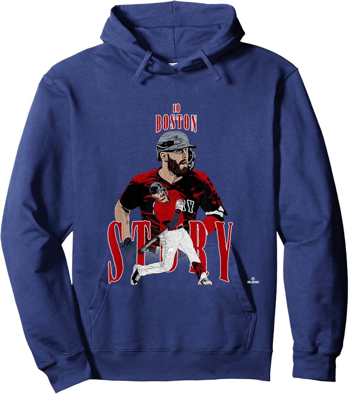 Trevor Story | Boston Baseball Players | MLBTSY3002 Hoodie - Hoodie | Navy
