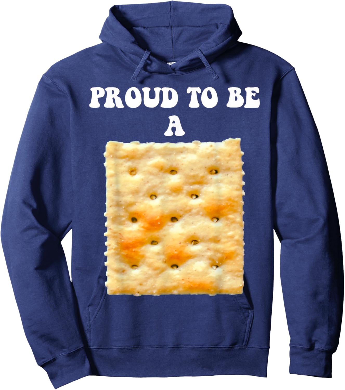 Proud to be a Cracker Funny Halloween Costume Men Women Hoodie - Hoodie | Navy