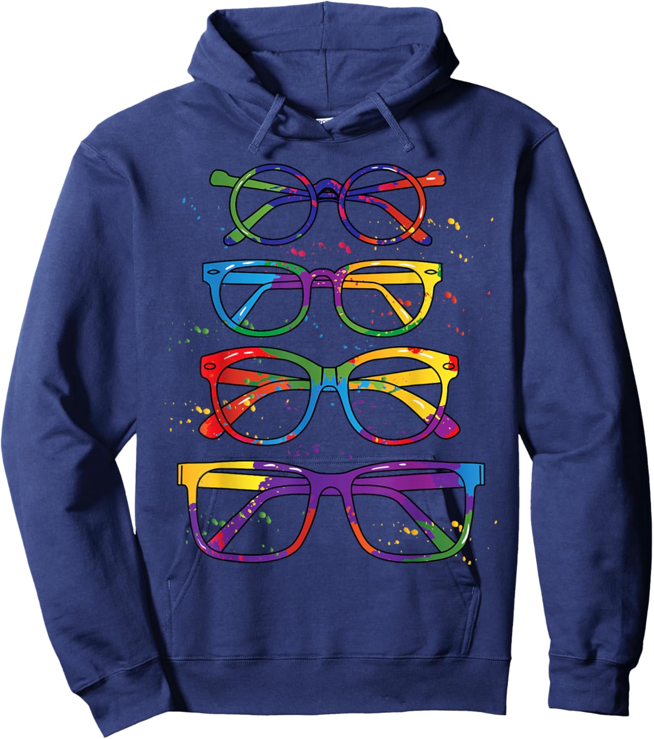 Glasses Optician Optometrist Gift Ophthalmology Hoodie - Hoodie | Navy