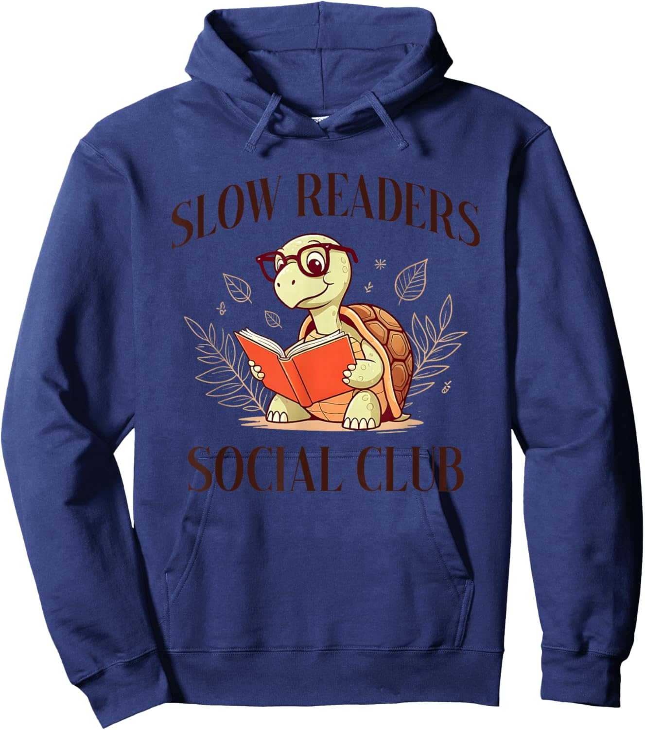 Slow Readers Social Club Hoodie - Hoodie | Navy