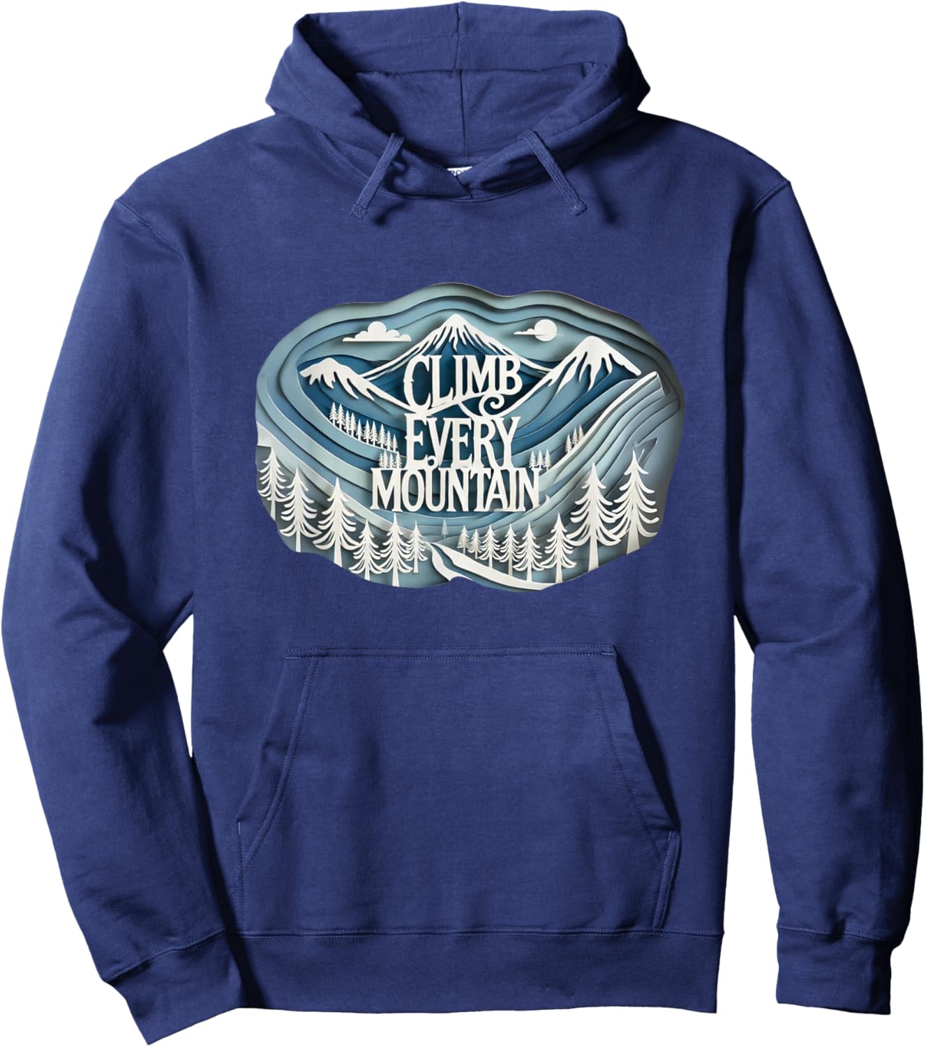 Climb Every Mountain Alps Theatre Sound Of Music Musical Hoodie - Hoodie | Navy
