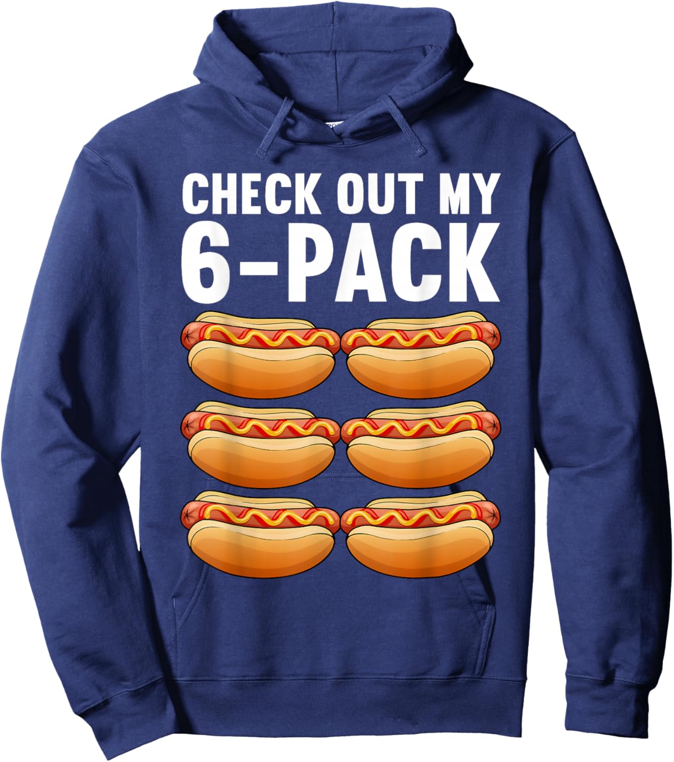 Cool Hot Dog Outfit Women Adult Hotdog Lover Hot Dog Hoodie - Hoodie | Navy