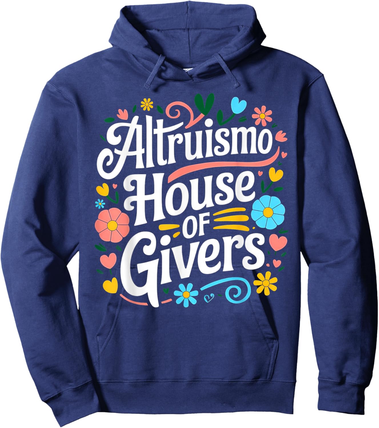 Altruismo House of Givers RCA School Flowers Hoodie - Hoodie | Navy