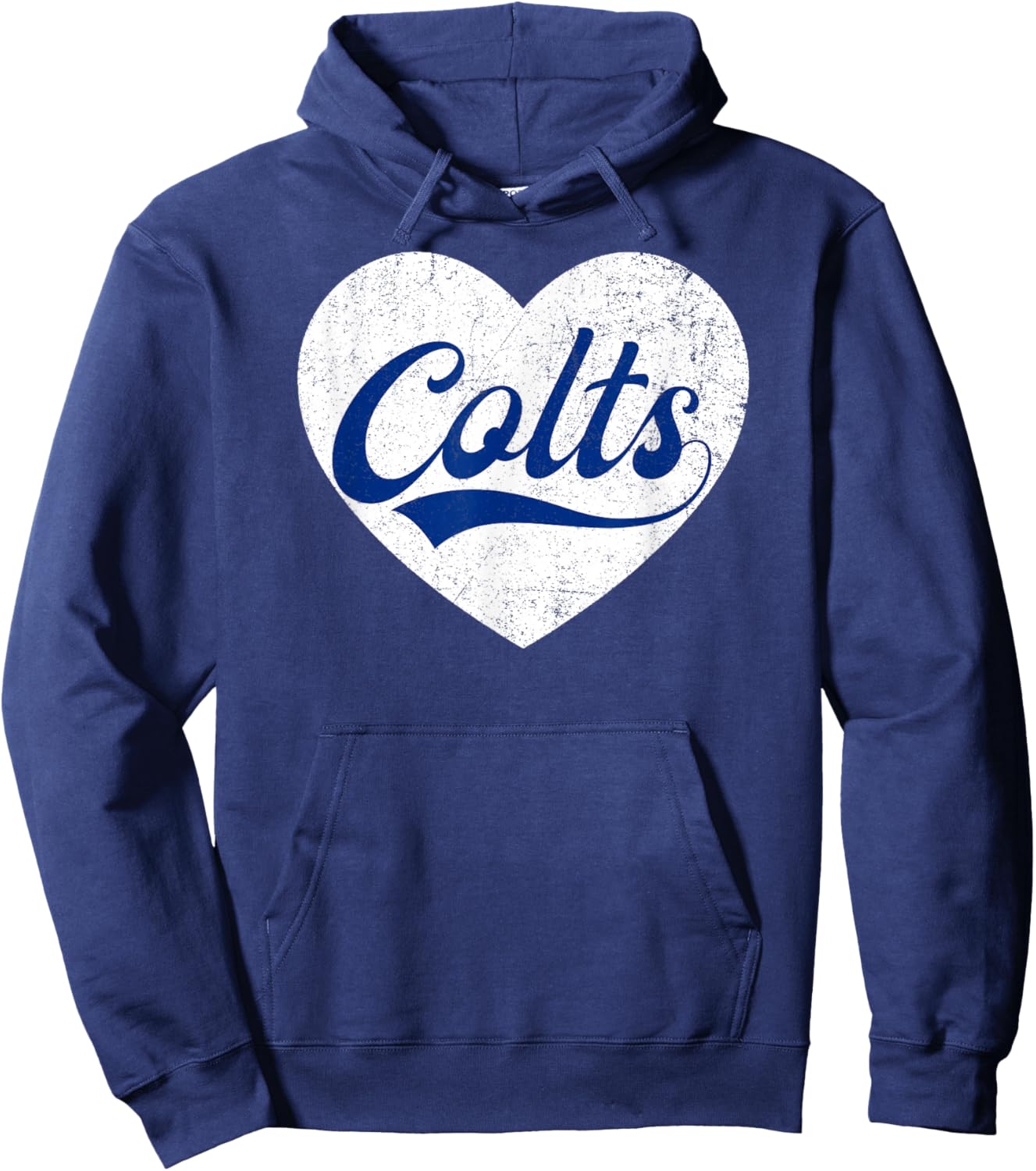 Colts Name Vintage Retro Men Women Hoodie - Hoodie | Navy