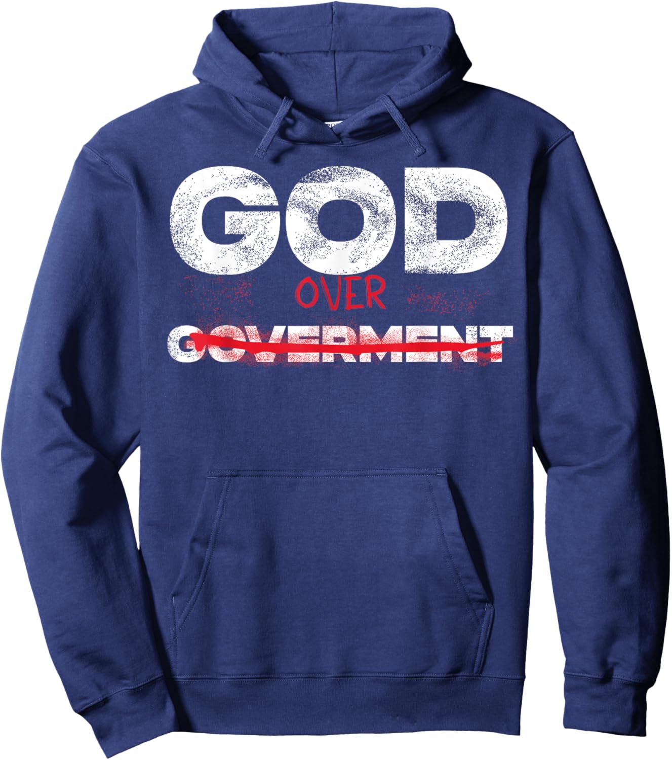 God Over Government Hoodie - Hoodie | Navy