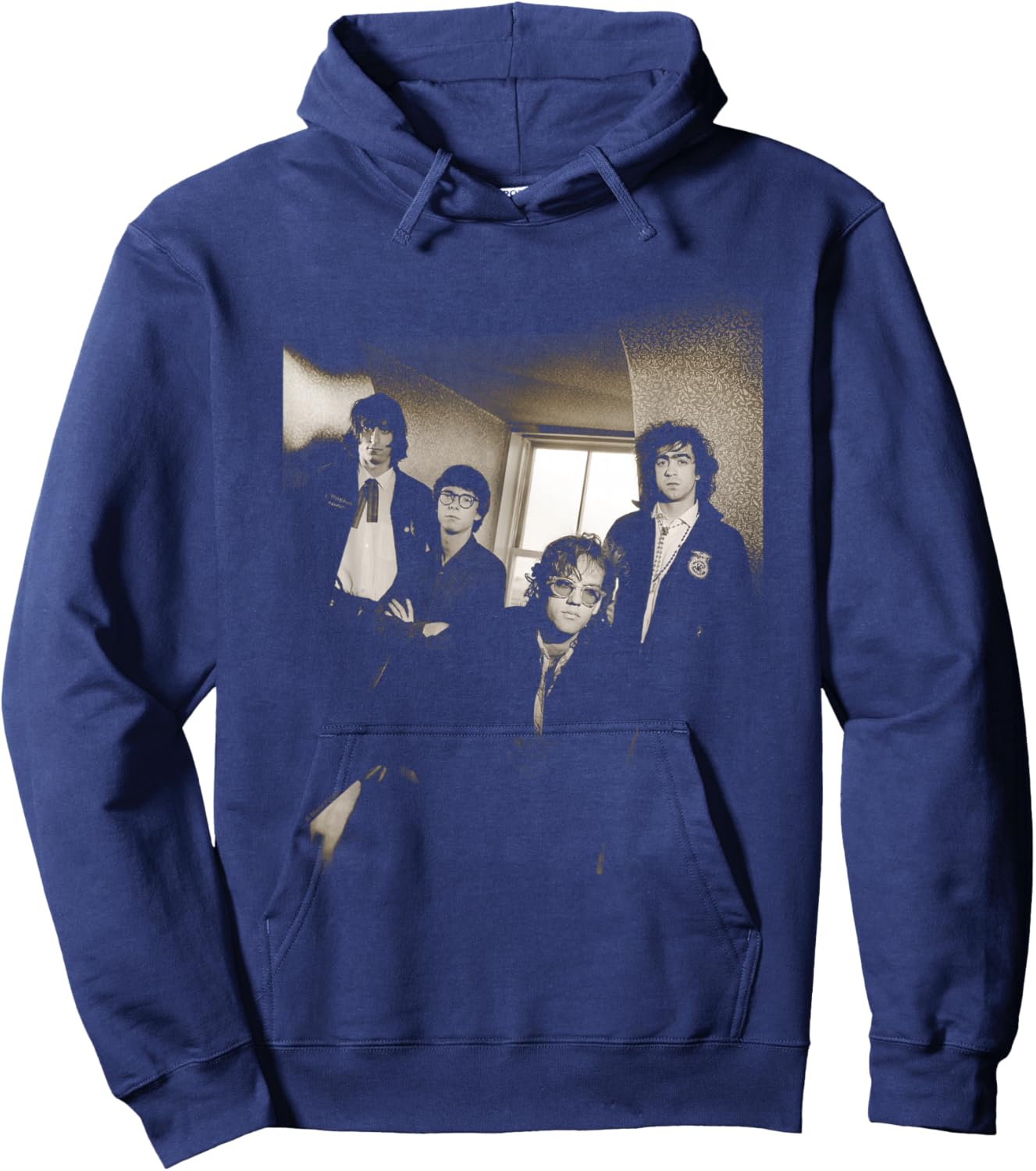 Rock Band REM 1981 Photo by Simon Fowler Hoodie - Hoodie | Navy