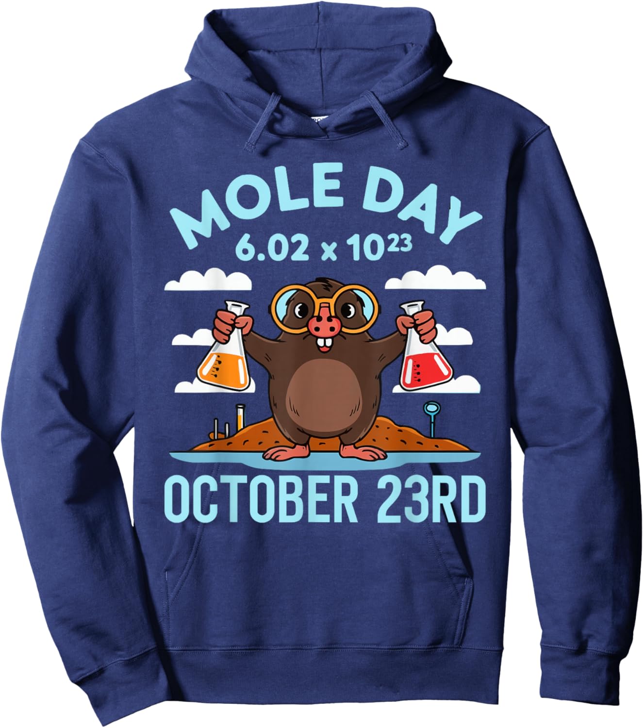 National Mole Day Animal Mammal Mole Whisperer Hoodie - Hoodie | Navy