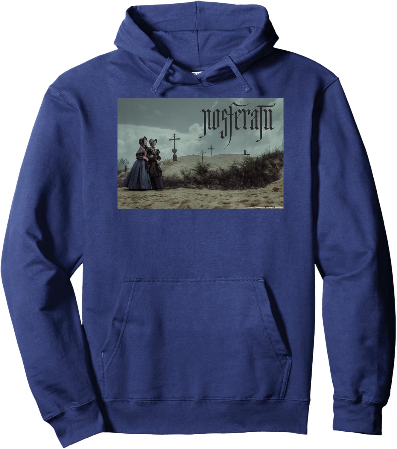 Nosferatu Graveyard Walk Hoodie - Hoodie | Navy