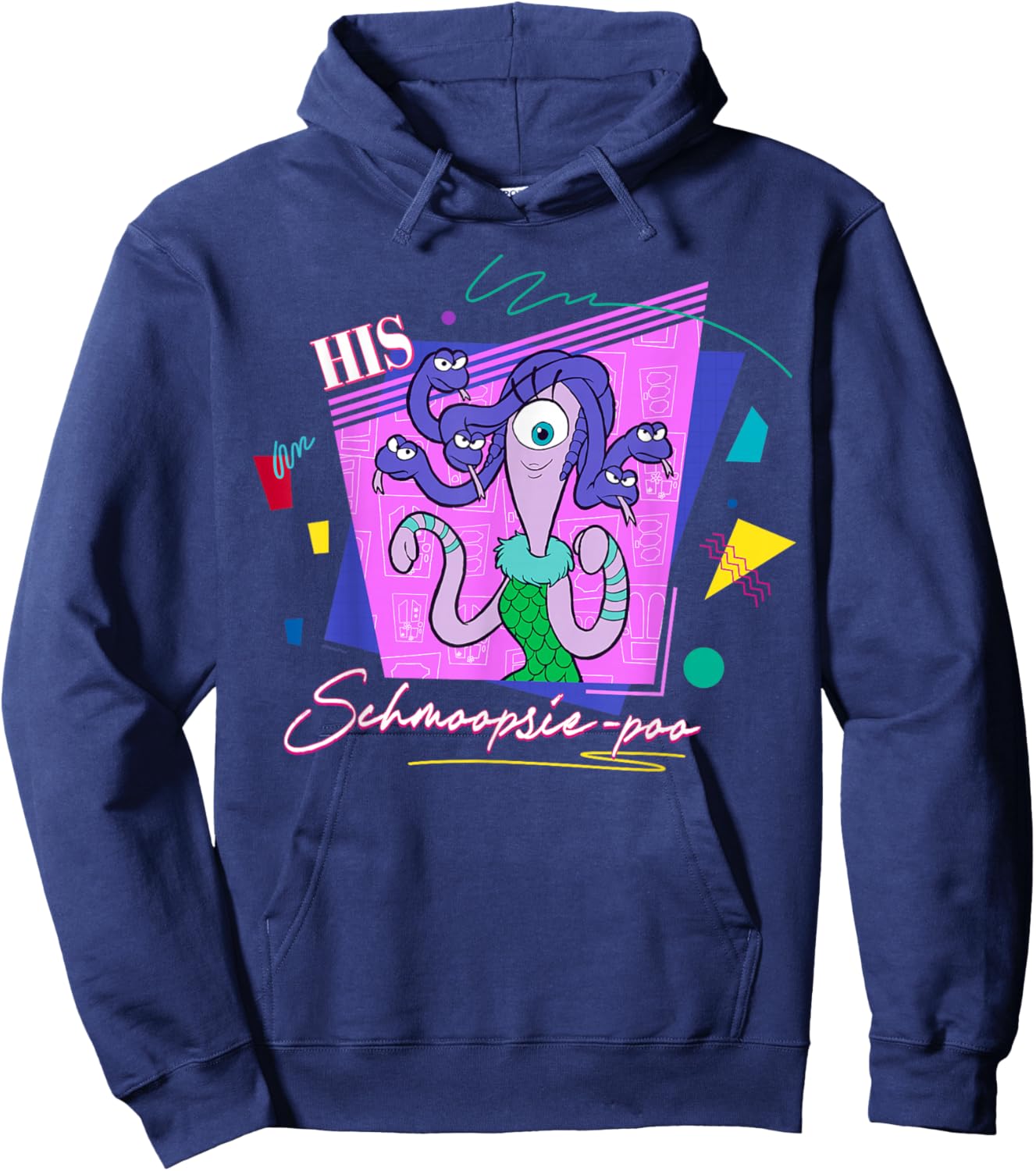 Disney & Pixar’s Monsters, Inc. Valentine His Schmoopsie-Poo Hoodie - Hoodie | Navy