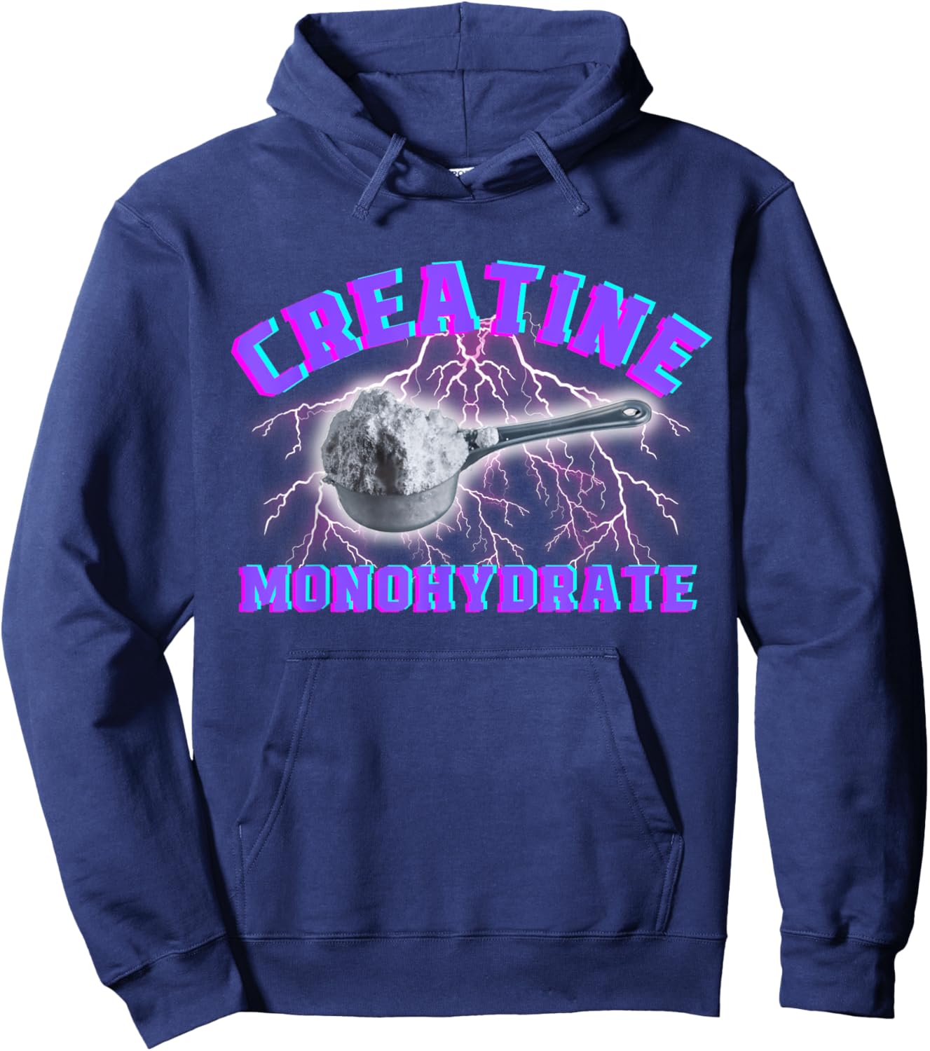 Funny creatine Hoodie - Hoodie | Navy