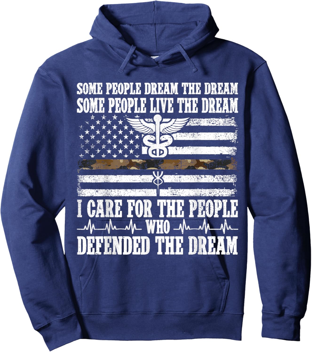 VA Nurse Hoodie - Hoodie | Navy