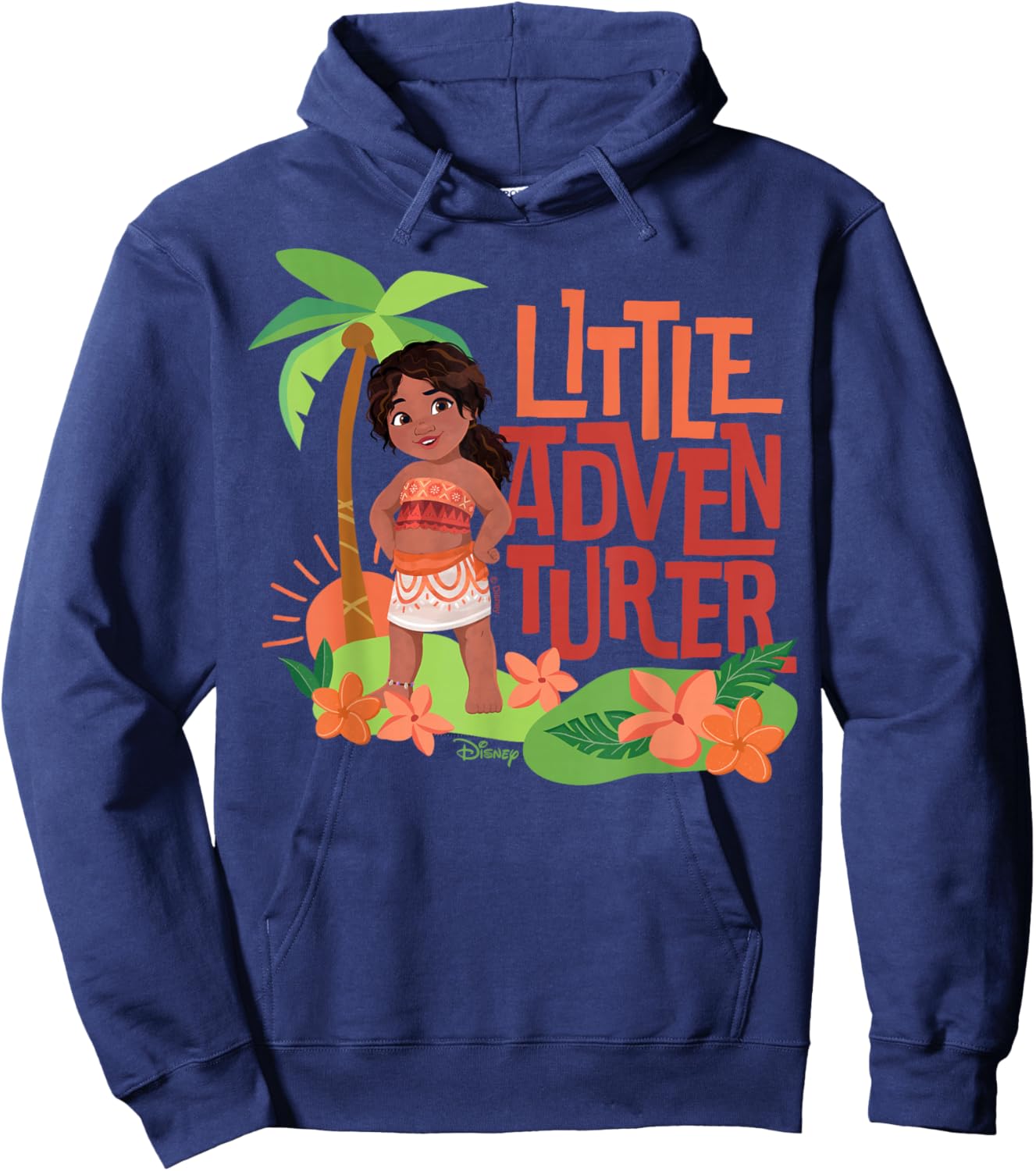 Moana 2 - Simea Little Adventurer Hoodie - Hoodie | Navy