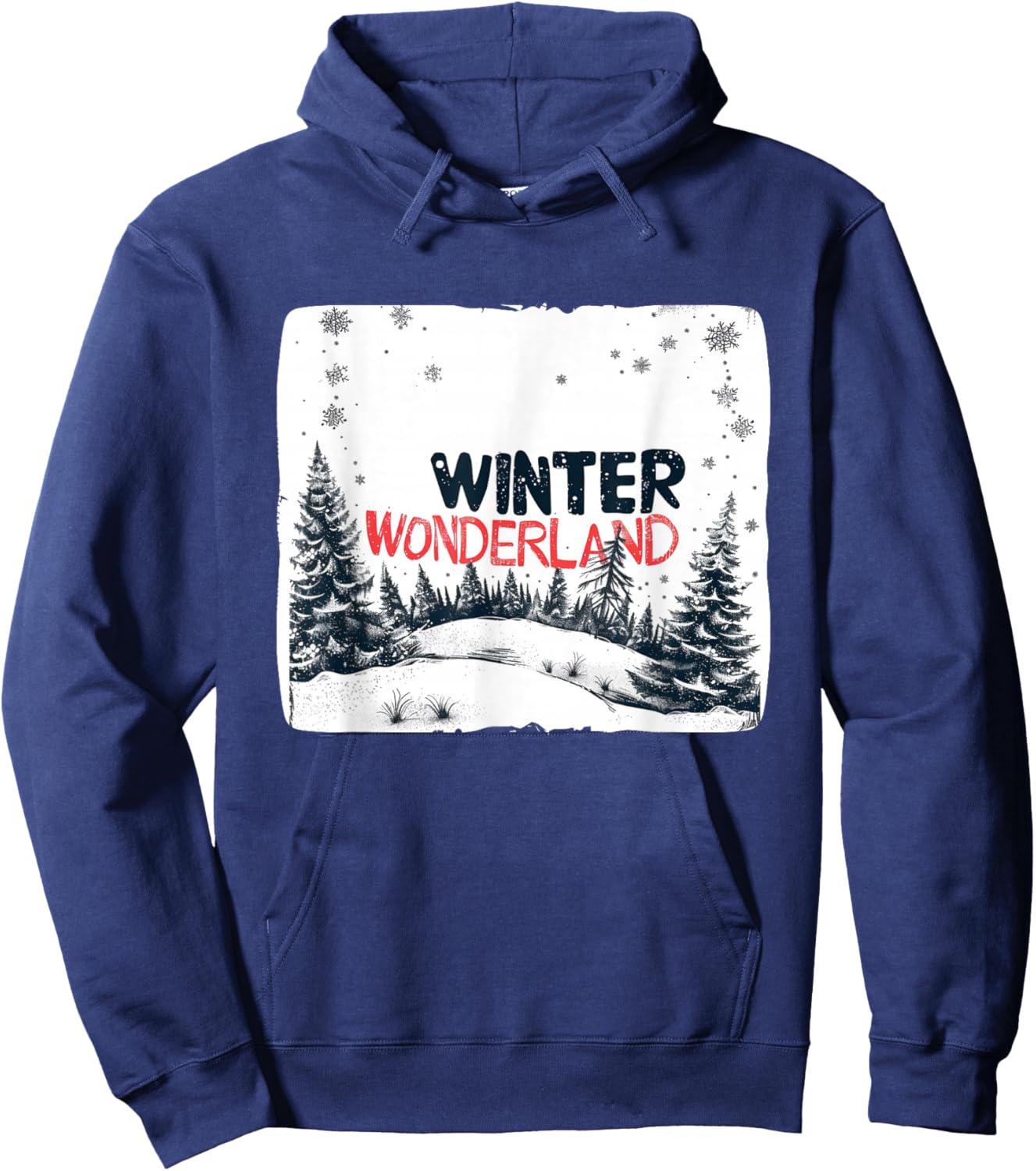 Awesome Winter Wonderland Costume for Adults and Kids Hoodie - Hoodie | Navy