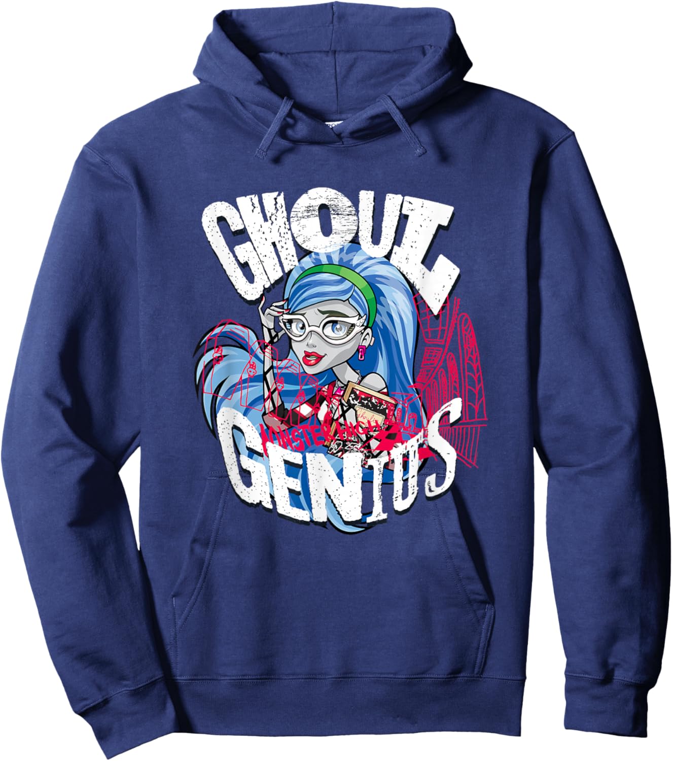 Monster High Alumni - Ghoulia Ghoul Genius Hoodie - Hoodie | Navy