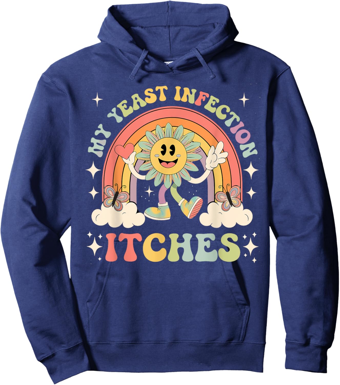 Offensive Designs Raunchy Weird Hoodie - Hoodie | Navy