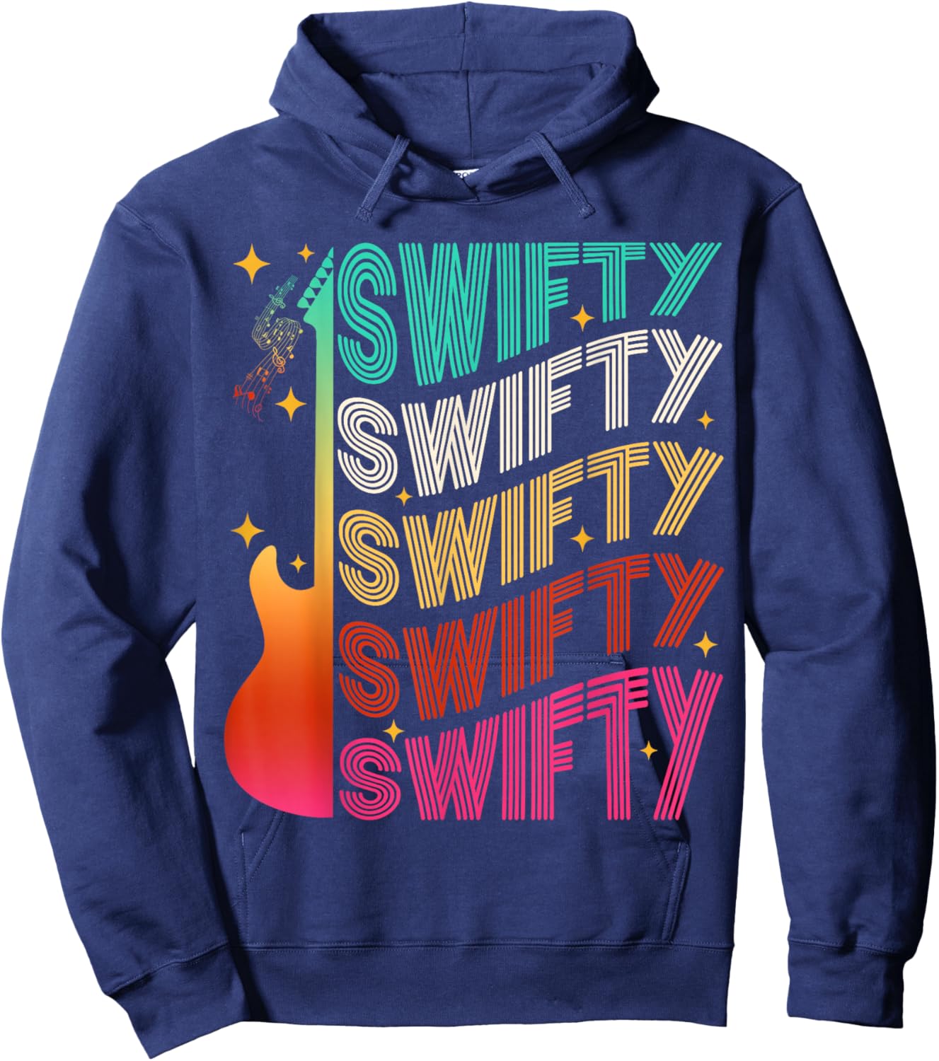 Retro Taylor Personalized Name I Love Taylor Girl 70's 80's Hoodie - Hoodie | Navy