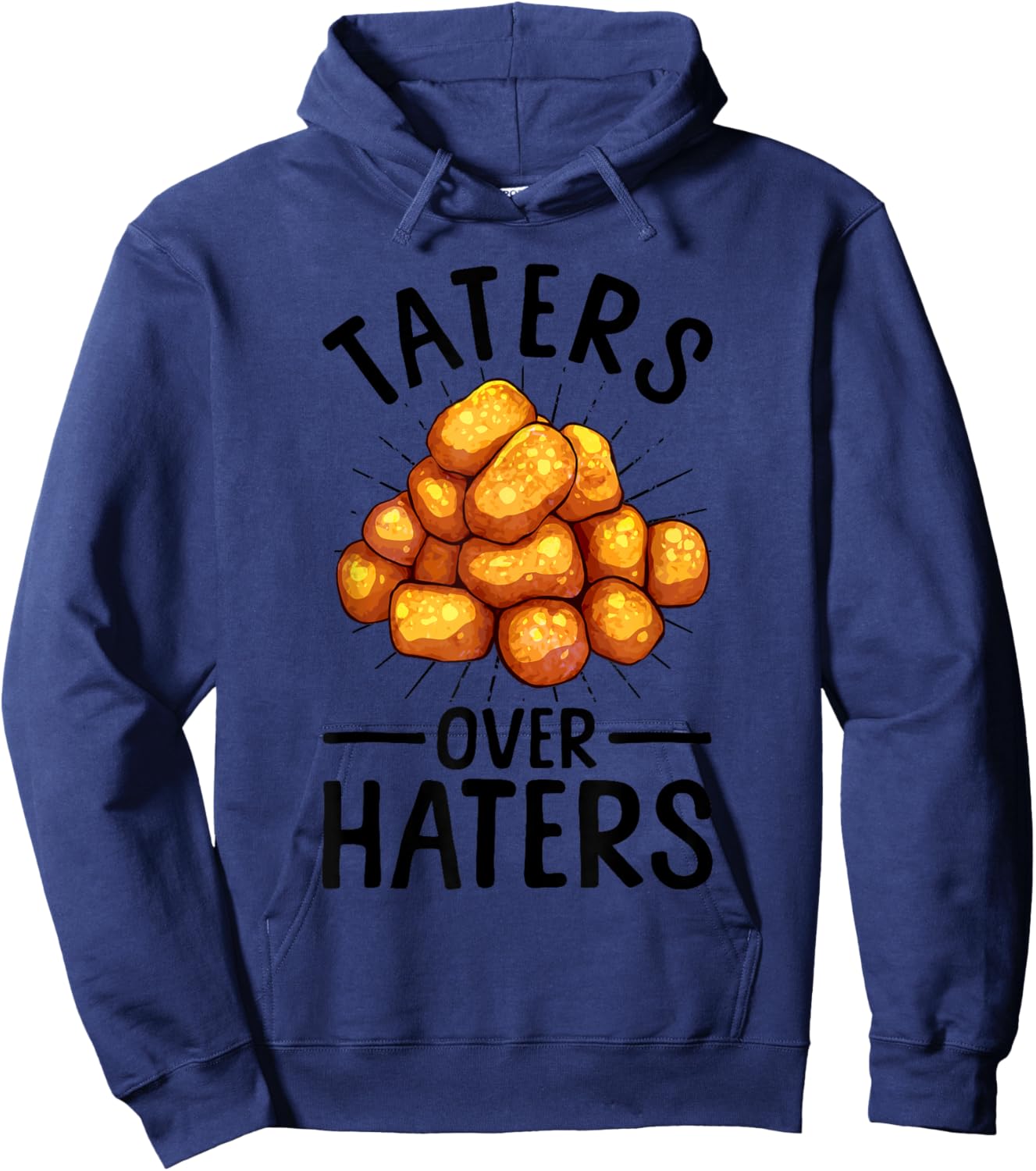 Cool Tater Tot Design Women Potato Tater Tot Lovers Hoodie - Hoodie | Navy