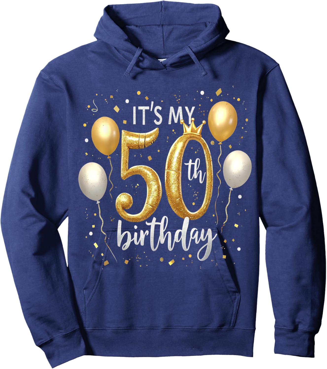 Its My 50th Birthday Happy 1973 Birthday Women Hoodie - Hoodie | Navy