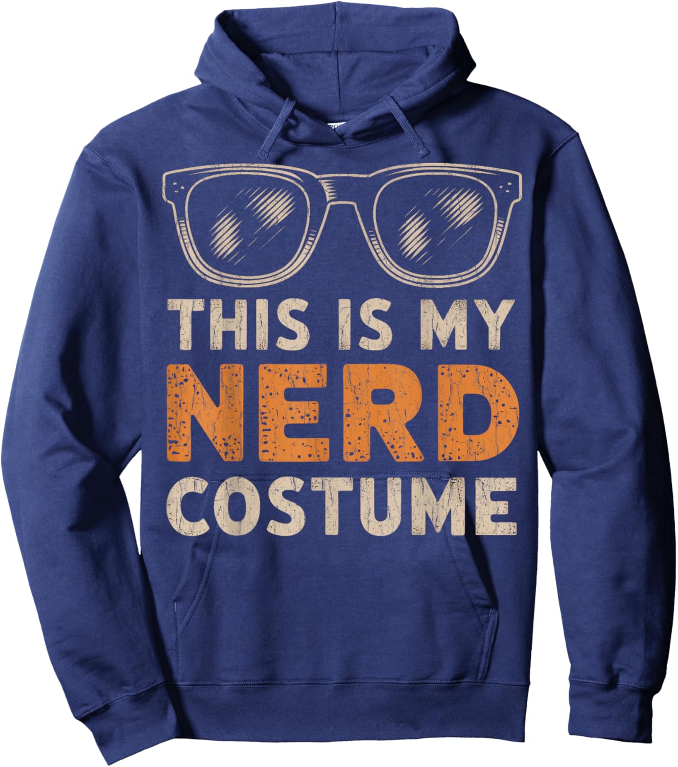 This Is My Nerd Costume Tech Nerd Costume Anime Nerd Humor Hoodie - Hoodie | Navy