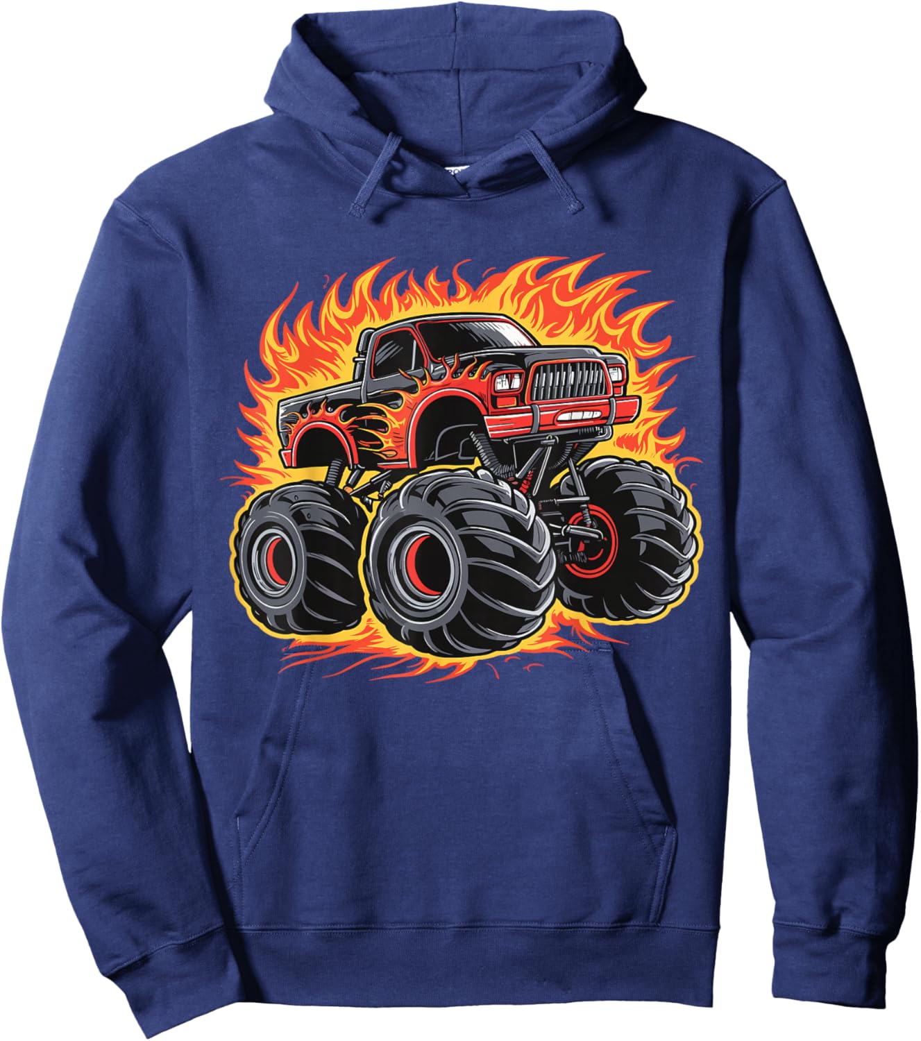 Monster Truck for toddlers Youth & Adults Hoodie - Hoodie | Navy