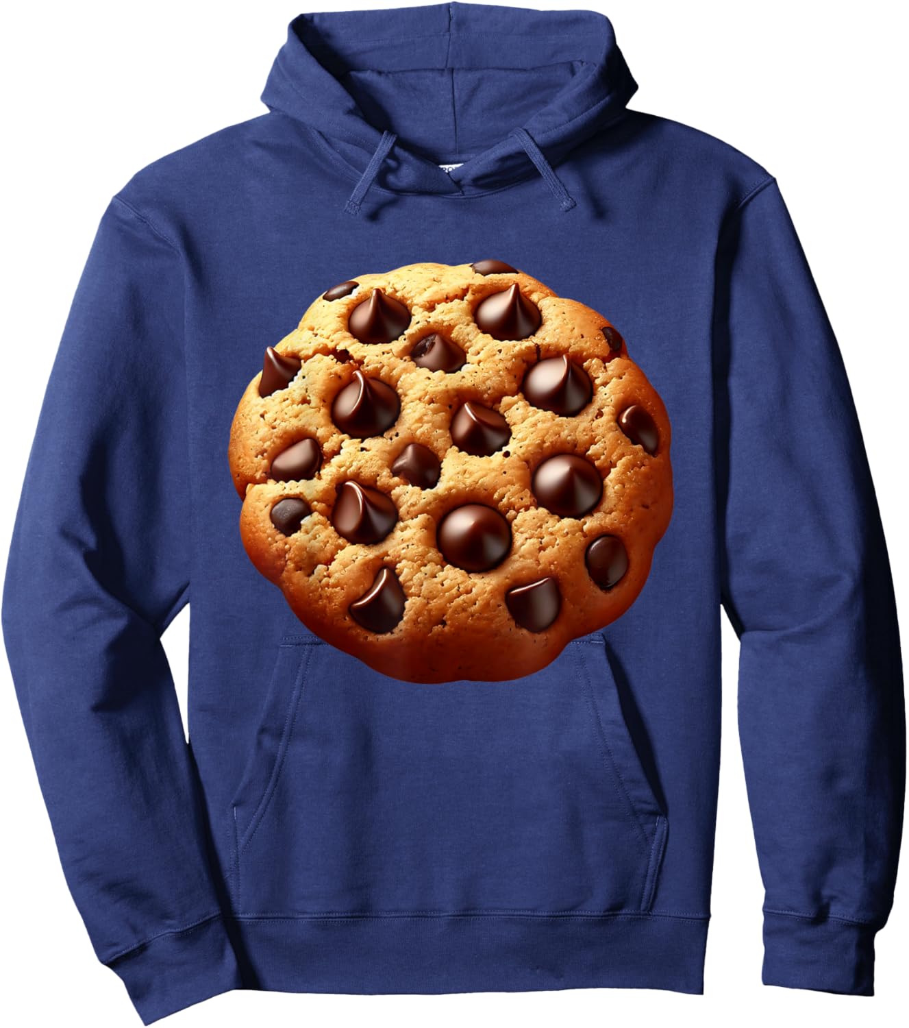 Chocolate Chip Cookie Costume Men Cookie Costume Adult Hoodie - Hoodie | Navy