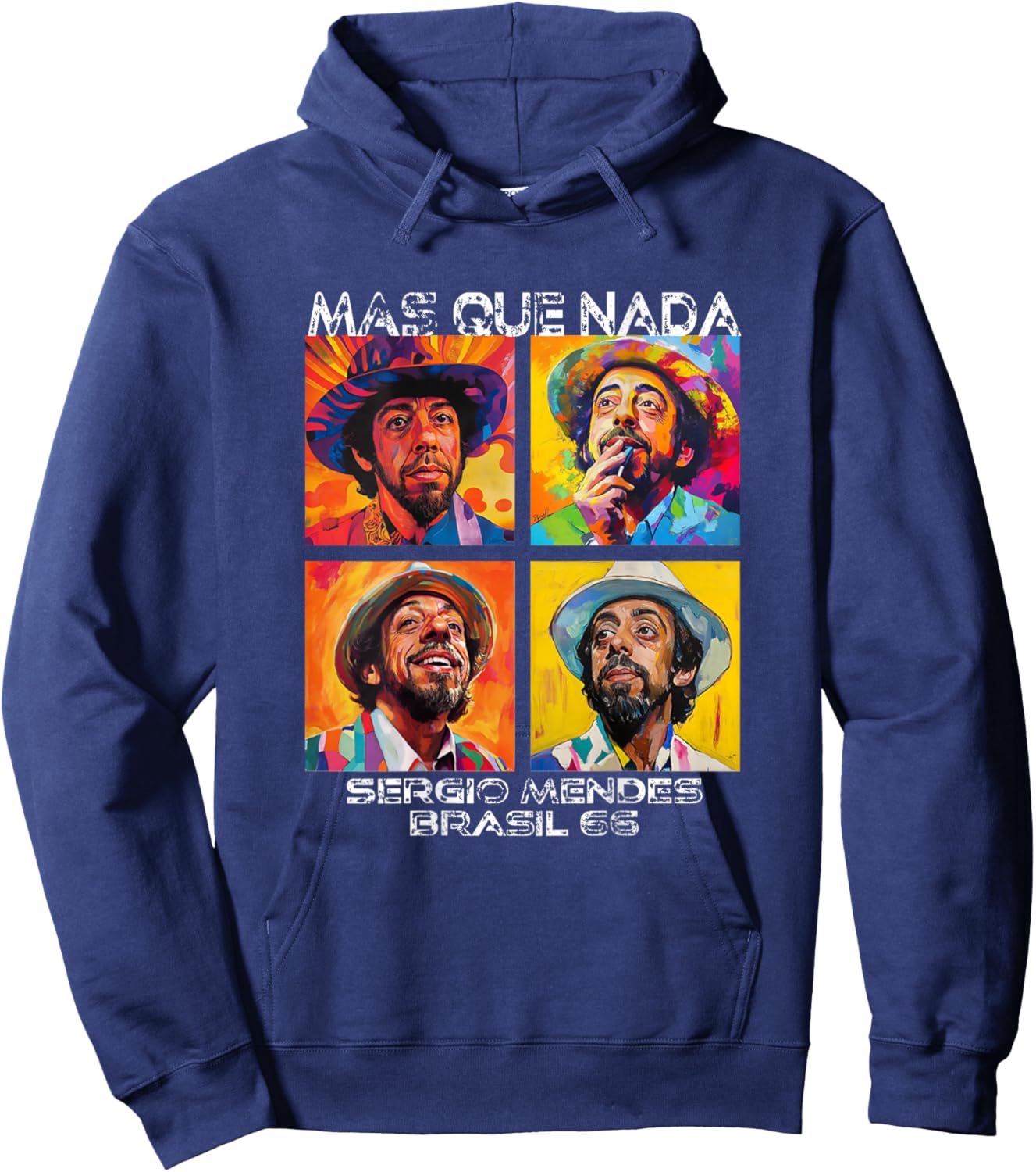 Sergio Mendes_Mas Que Nada_005 Hoodie - Hoodie | Navy