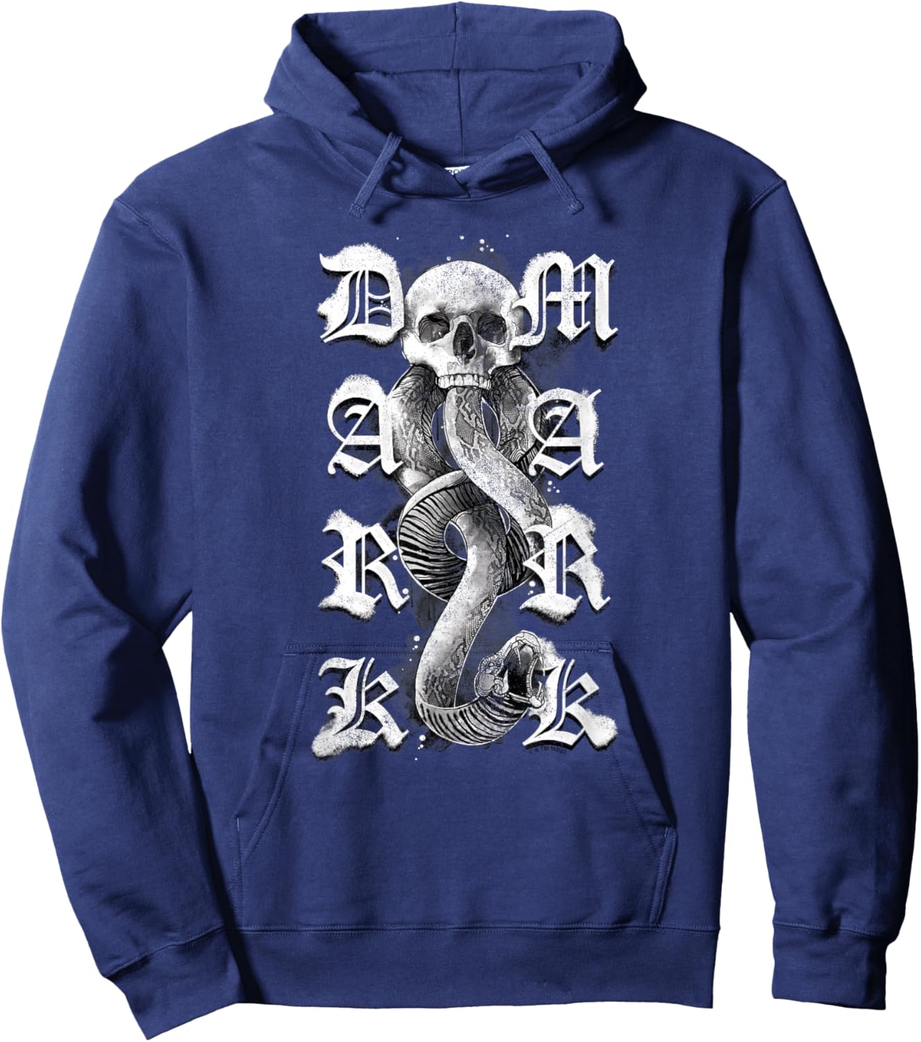 Harry Potter Gothic Dark Mark Hoodie - Hoodie | Navy