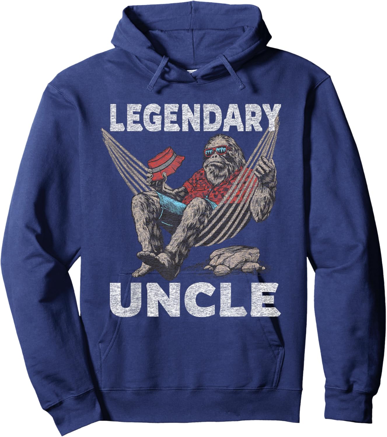 Cartba Uncle Co. Funny Uncle Legendary Saying Hoodie - Hoodie | Navy