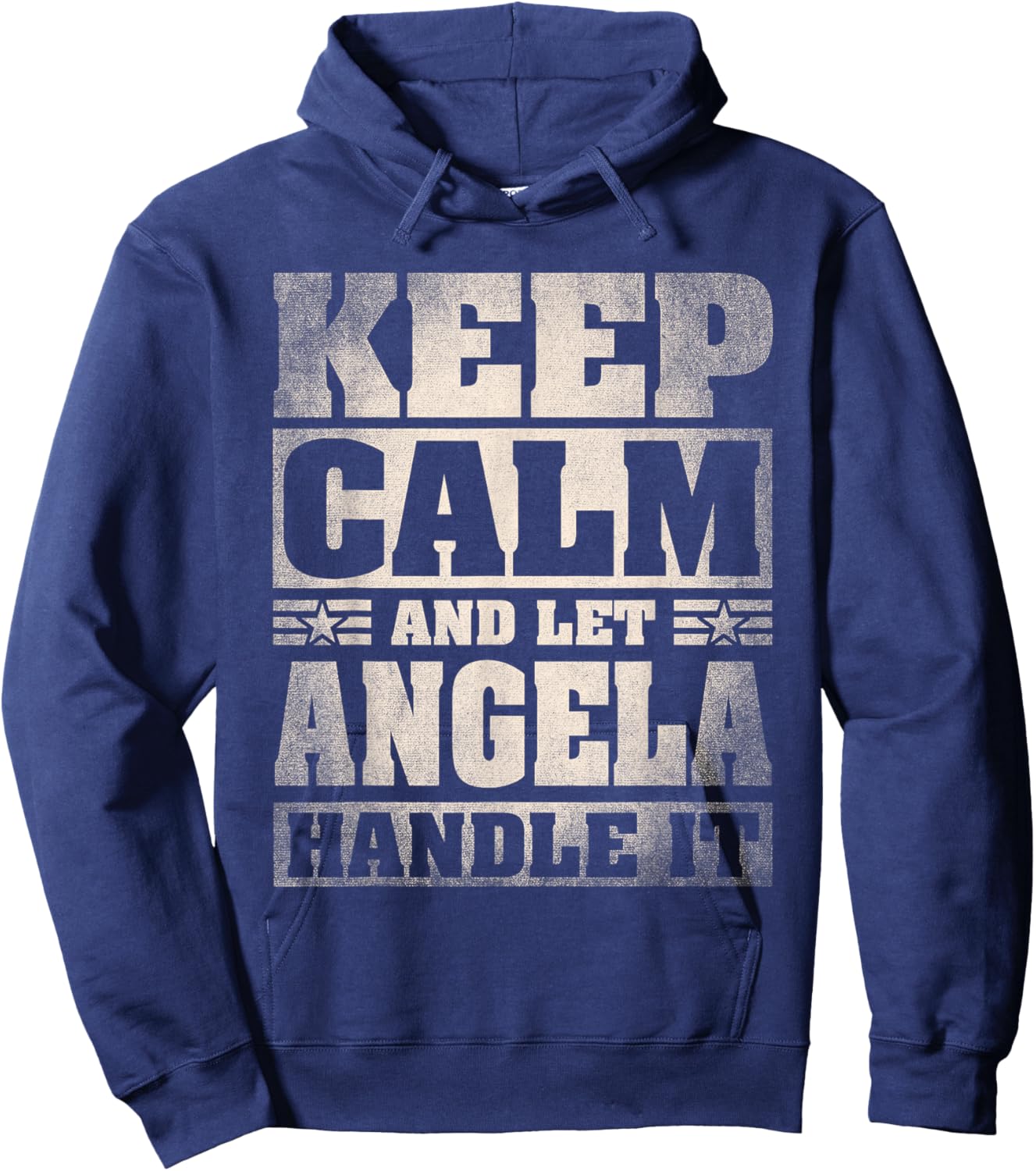Angela Name Shirt Personalized Angela First Name Hoodie - Hoodie | Navy
