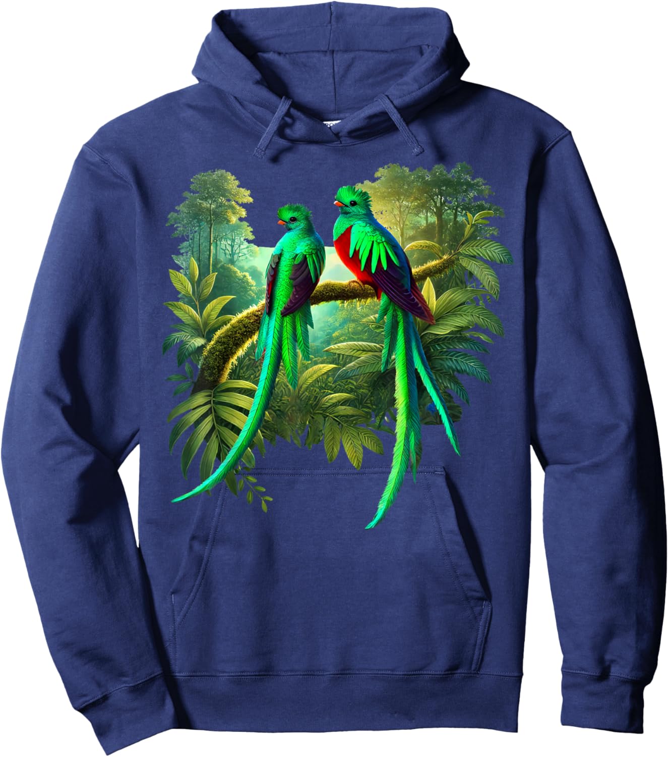 Quetzal Guatemala Chapin Antigua Tikal Tradicional Maya 502 Hoodie - Hoodie | Navy