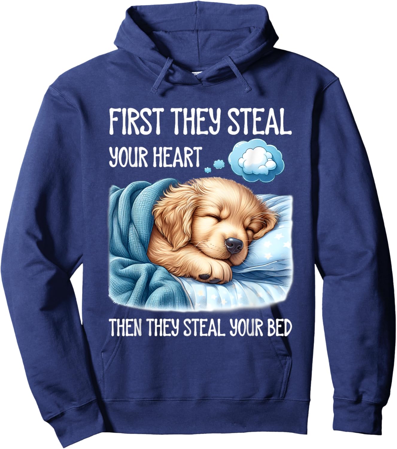 Dog Sleep Women Hoodie - Hoodie | Navy