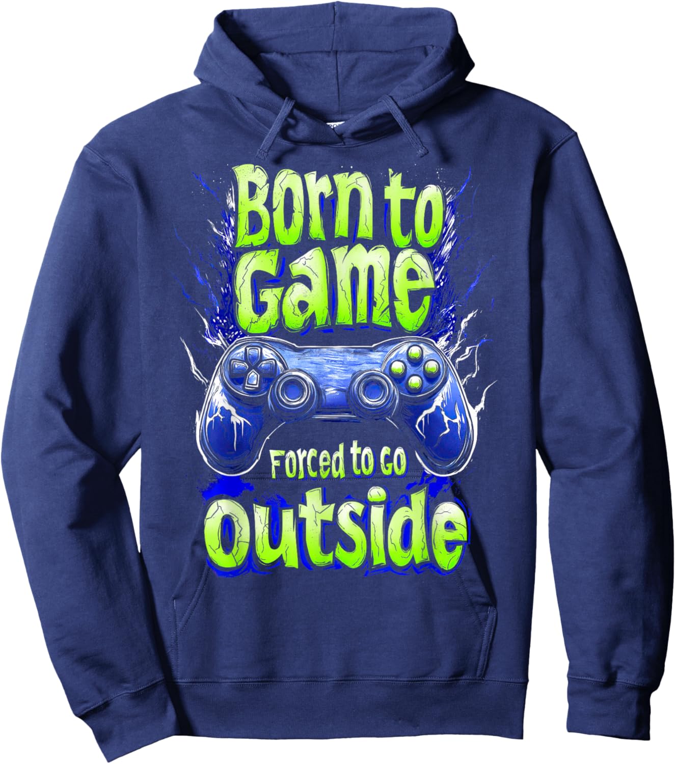 Funny Gaming for Kids Boys Teens Video Gamer Hoodie - Hoodie | Navy