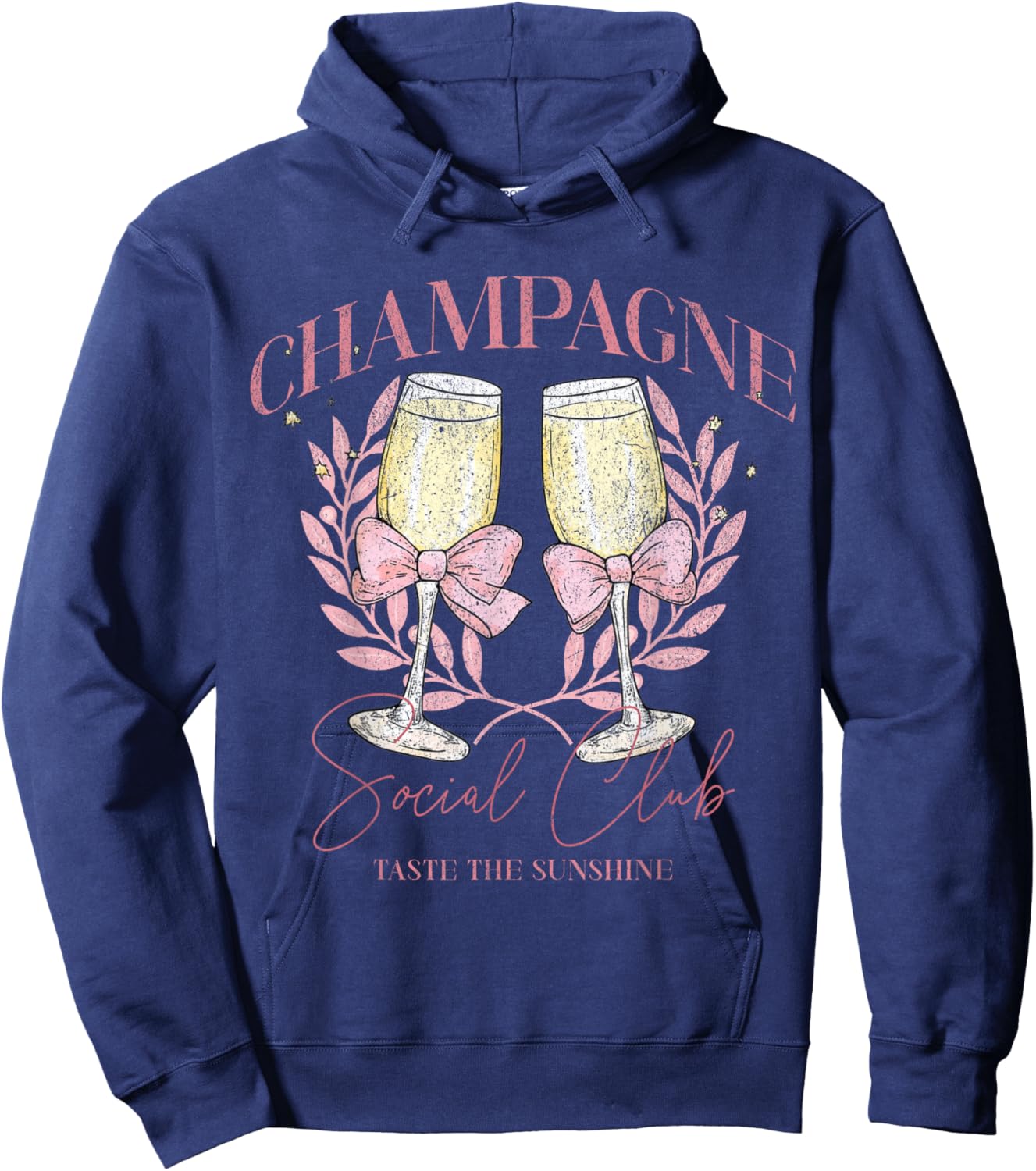 Champagne Social Club Taste The Sunshine Hoodie - Hoodie | Navy