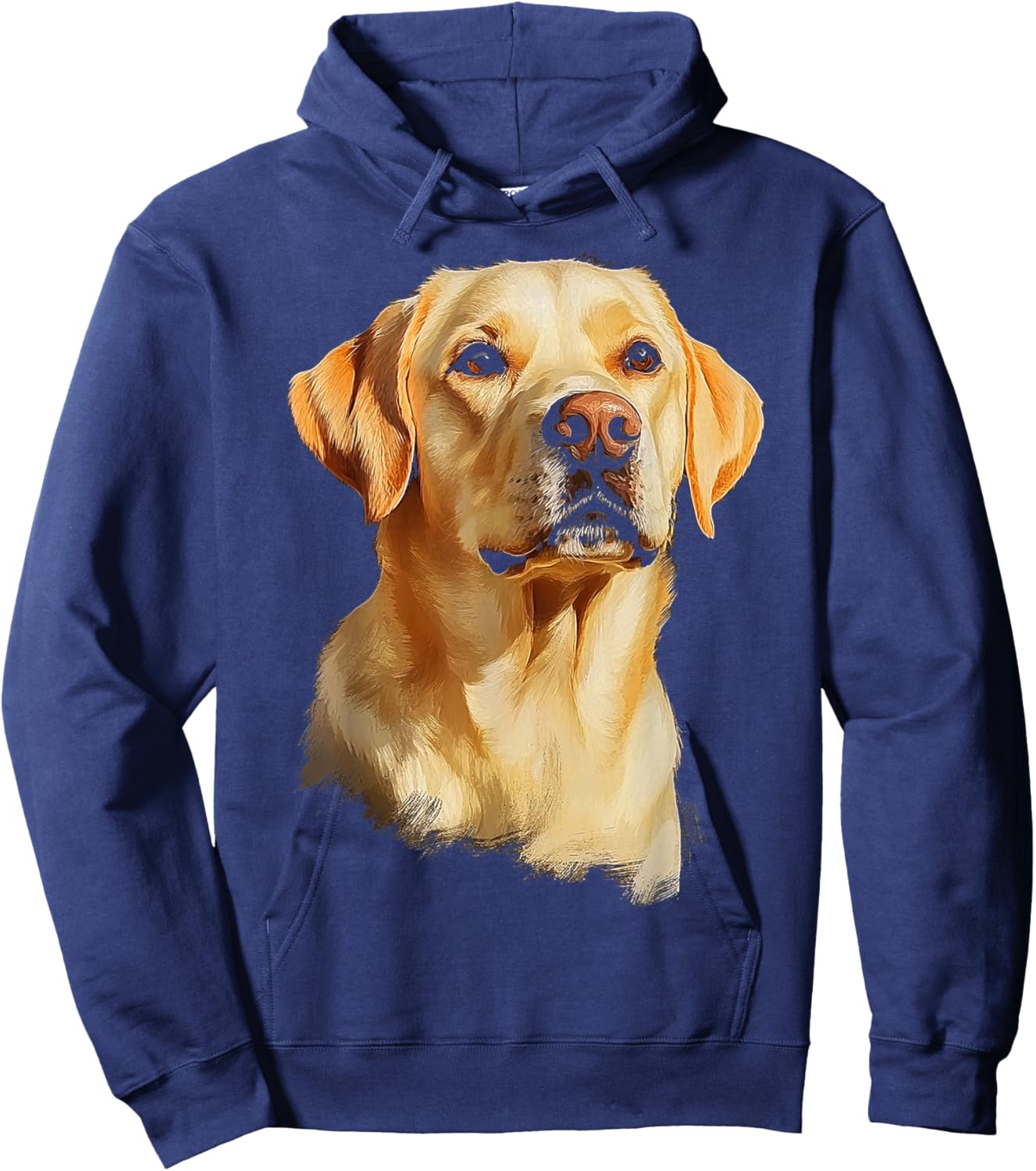 Labrador Retriever Dog Motif Pet Labrador Retriever Hoodie - Hoodie | Navy