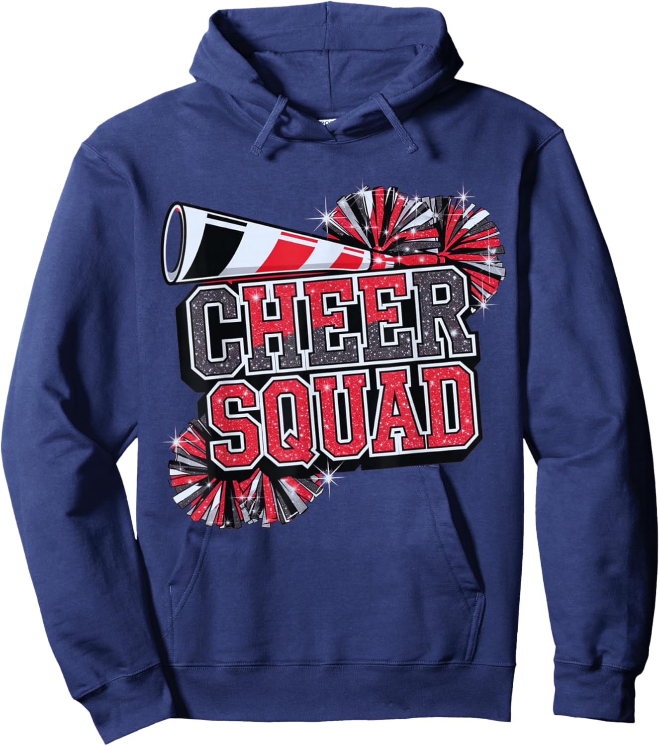 Cheer Squad Funny Cheerleader Cheerleading Crew Apparel men Hoodie - Hoodie | Navy