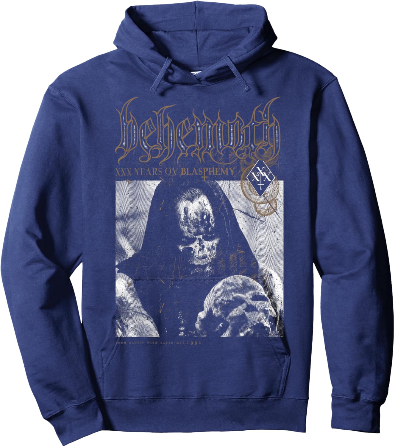 Behemoth – XXX Years OV Blasphemy Hoodie - Hoodie | Navy