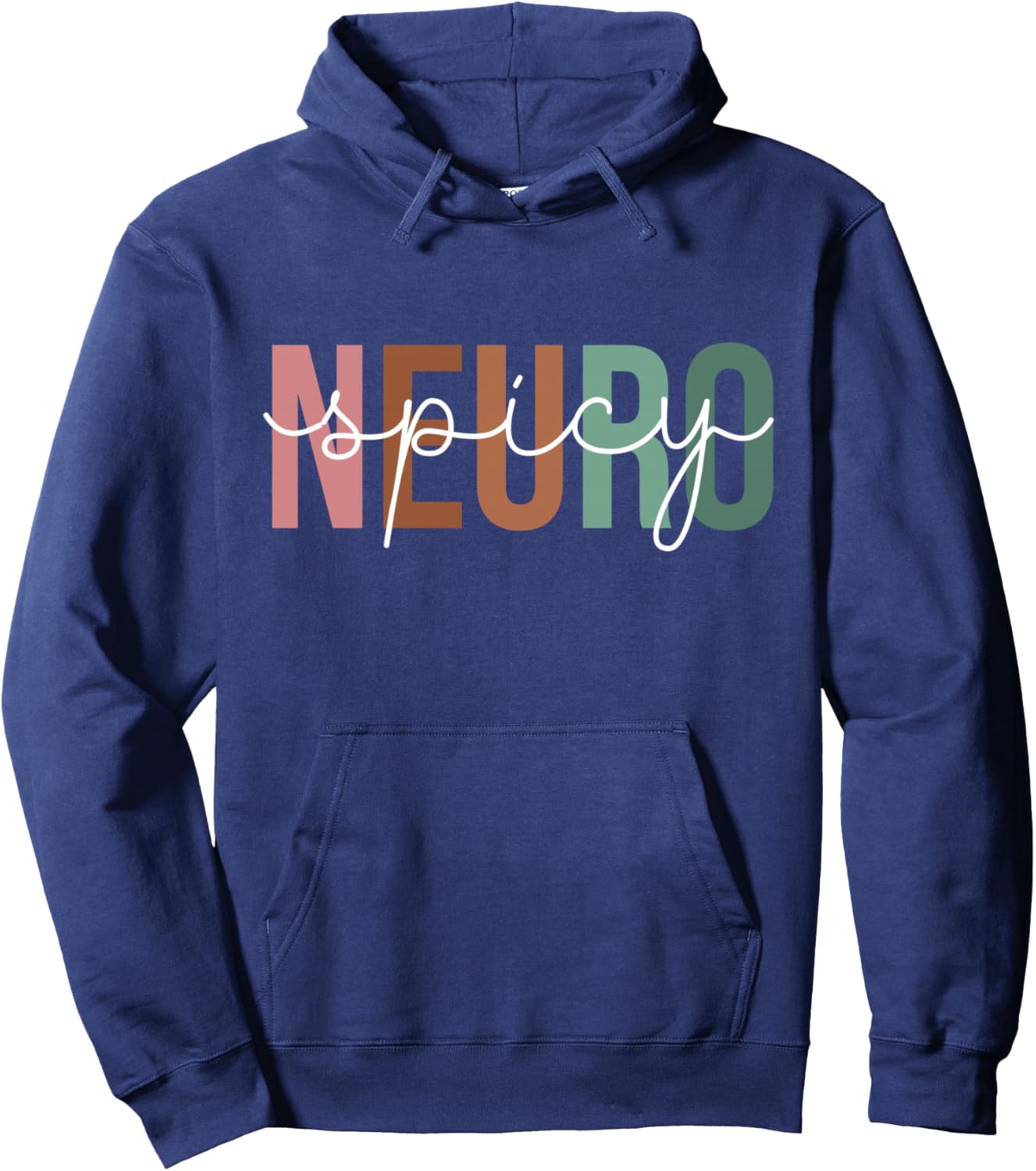 Cool Neurospicy Neuro Spicy Hoodie - Hoodie | Navy