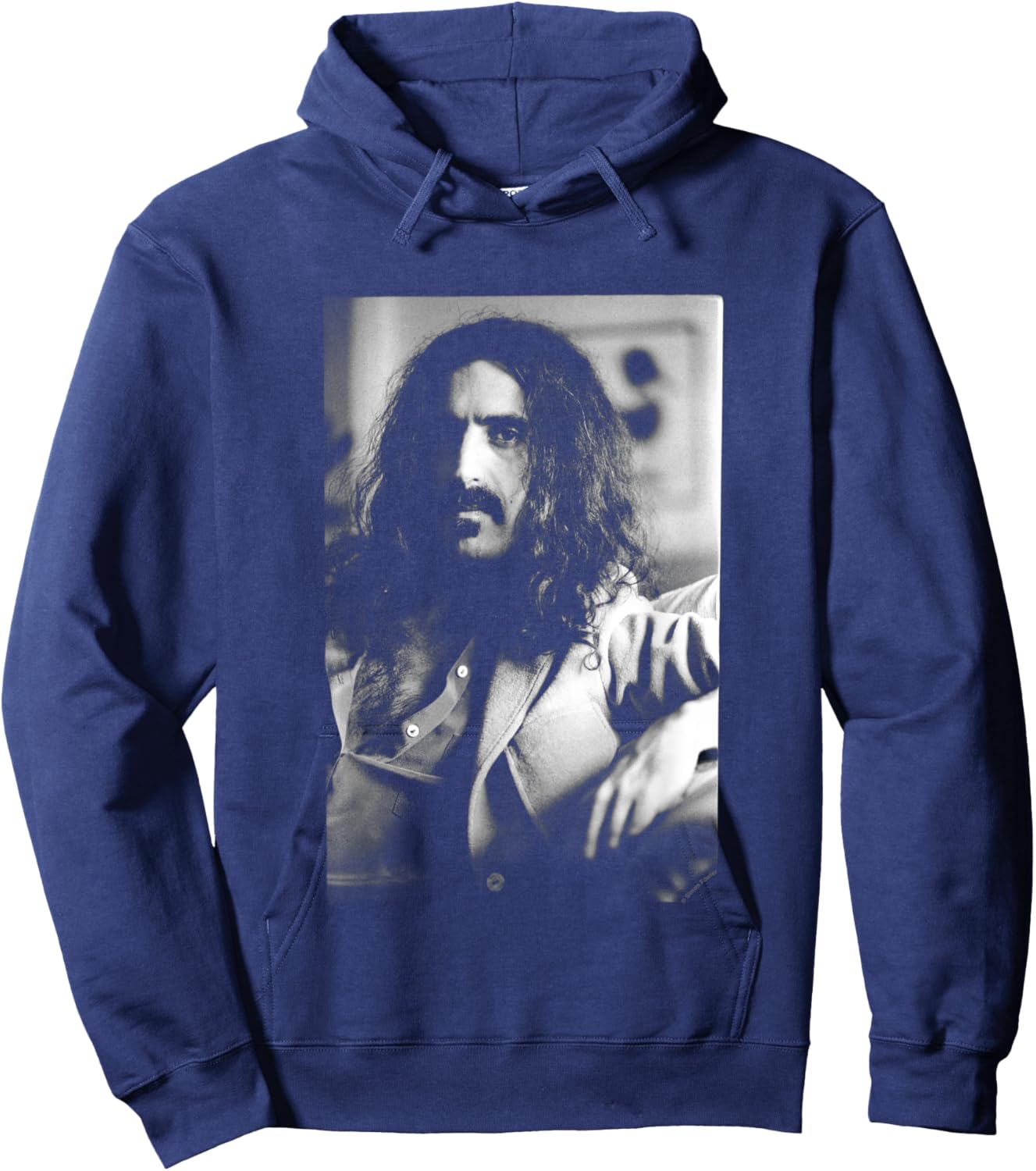 Frank Zappa London Photo Shoot by Simon Fowler Hoodie - Hoodie | Navy
