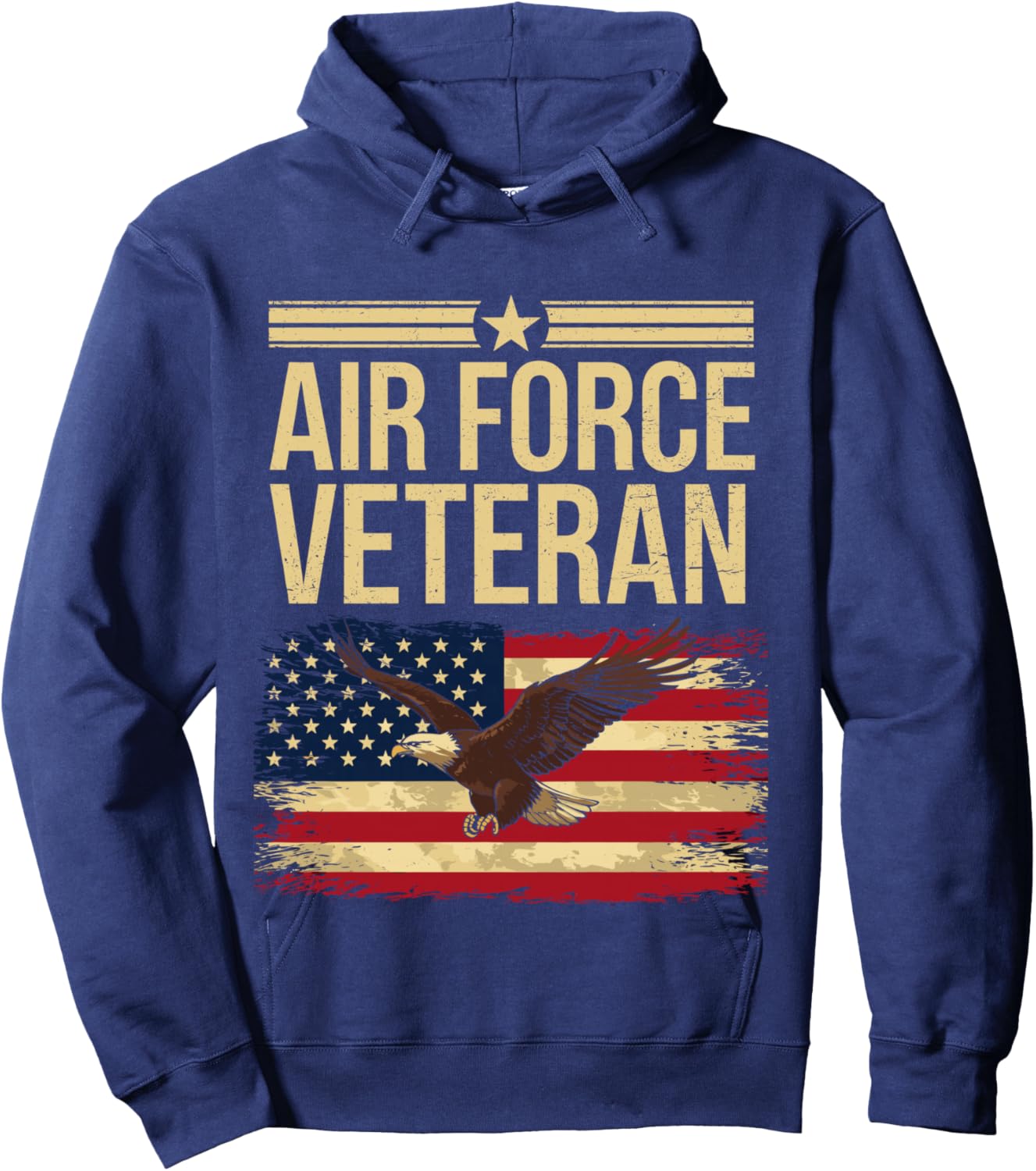 Veteran of The United States Air Force Shirt US Air Force Hoodie - Hoodie | Navy