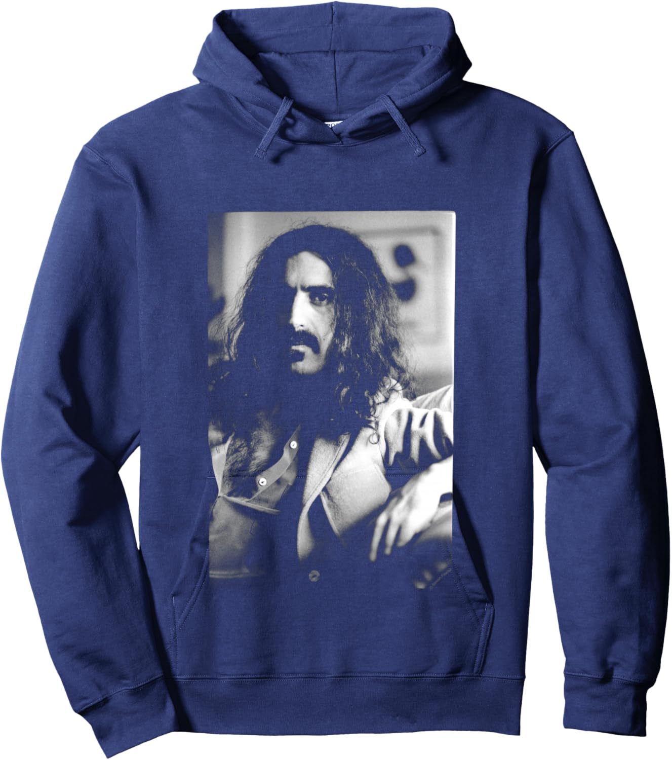 Frank Zappa London Photo Shoot By Simon Fowler Hoodie - Hoodie | Navy