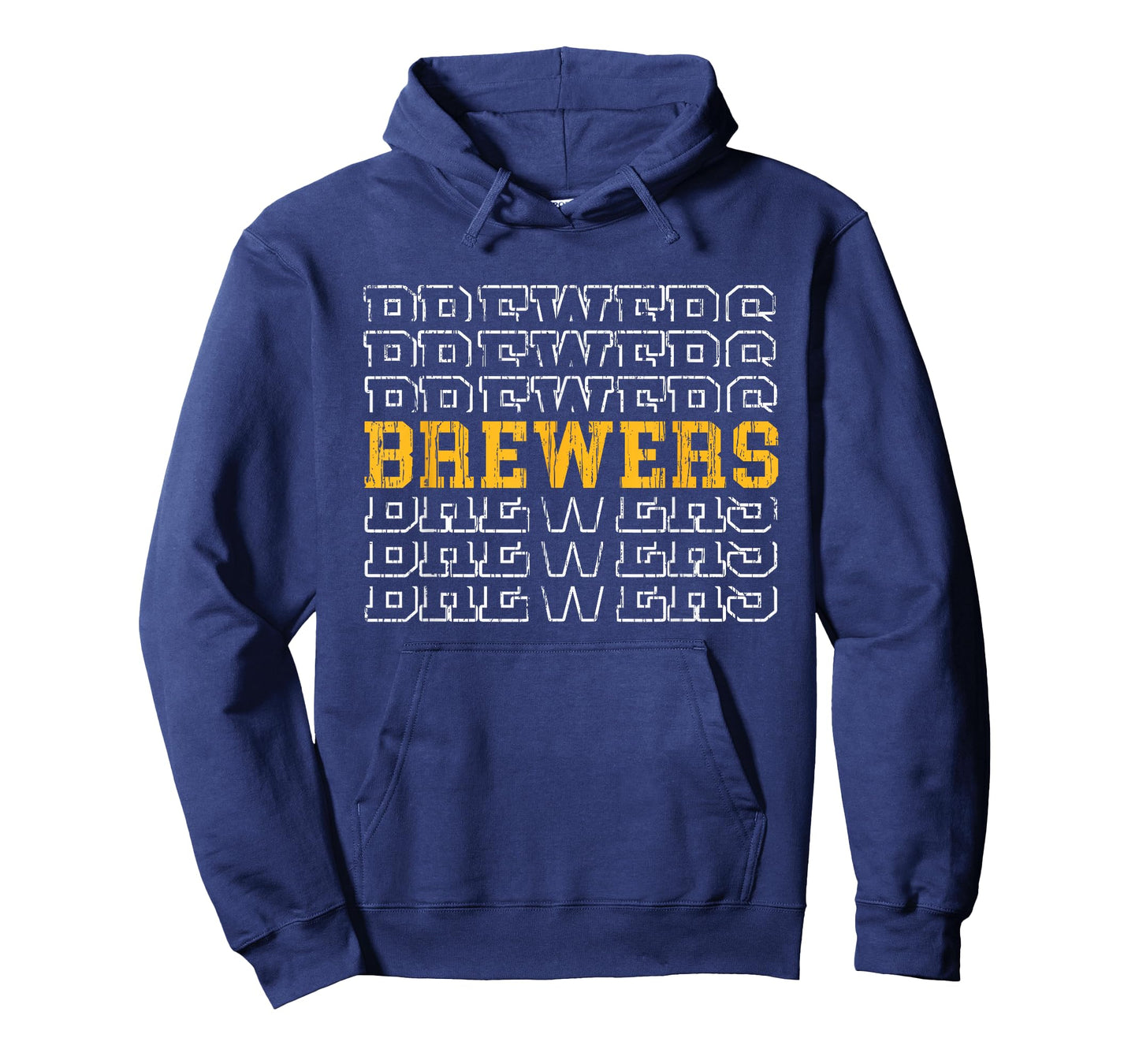 Brewers Vintage Gift for Men Women Boys Girls Kids Youth T-Shirt - Hoodie | Navy