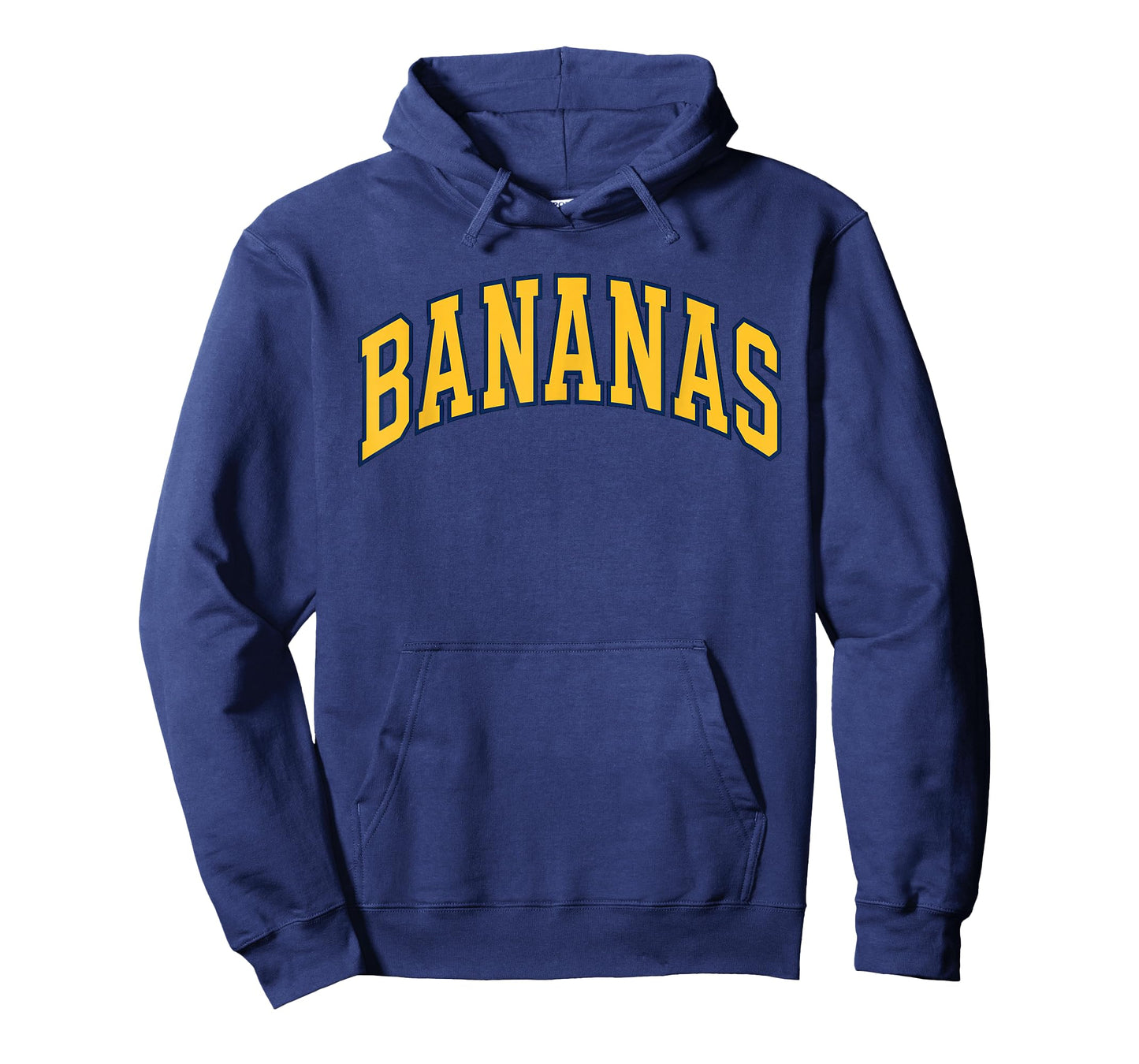 Banana Retro Throwback Popular Fruit Humor Bananas T-Shirt - Hoodie | Navy