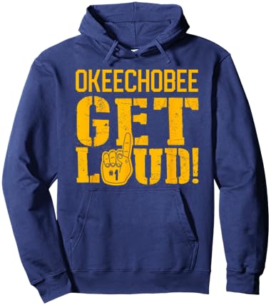 Okeechobee High School Get Loud! Hoodie - Hoodie | Navy